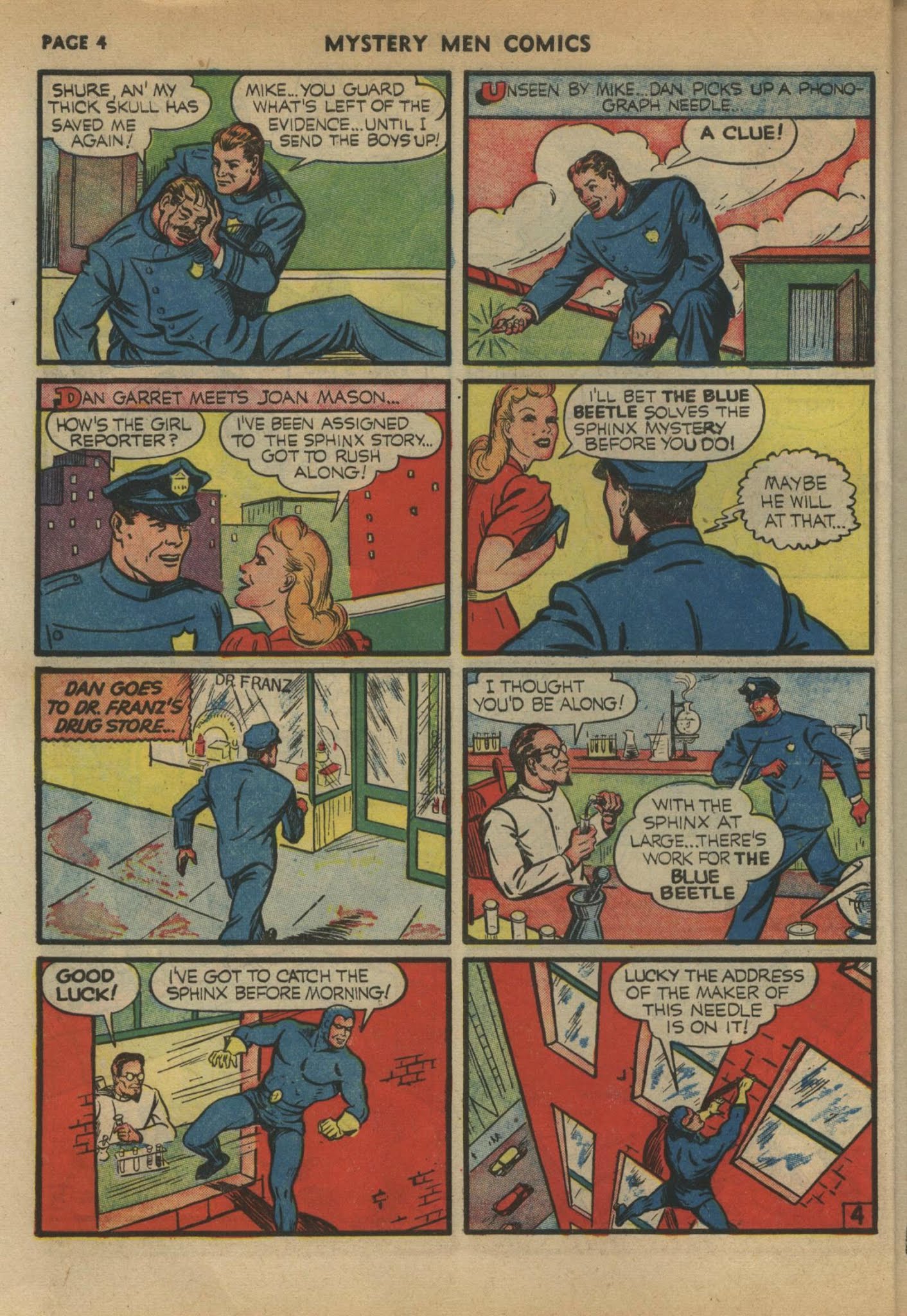 Read online Mystery Men Comics comic -  Issue #18 - 6