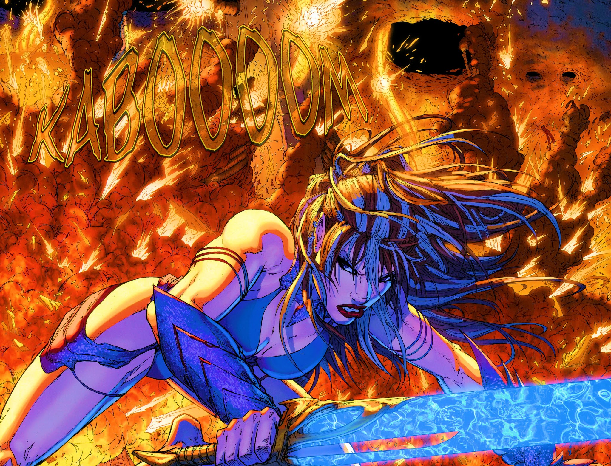Read online Michael Turner's Fathom: The Elite Saga comic -  Issue #5 - 12