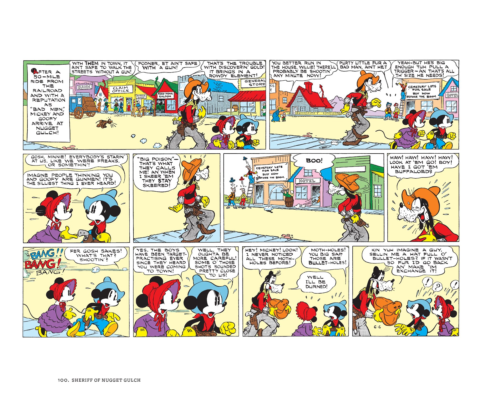 Read online Walt Disney's Mickey Mouse Color Sundays comic -  Issue # TPB 2 (Part 1) - 100