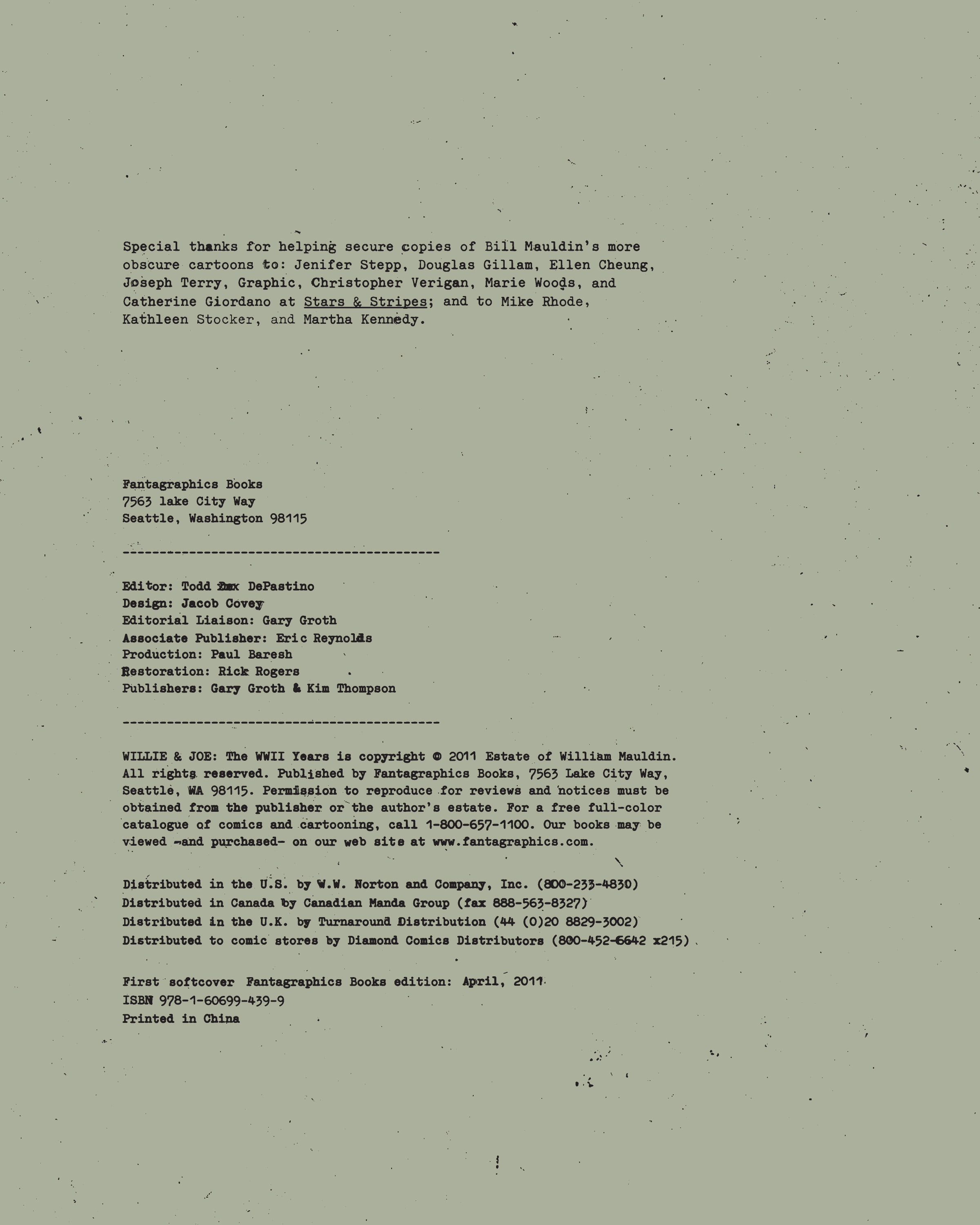 Read online Willie & Joe: The WWII Years comic -  Issue # TPB (Part 1) - 3