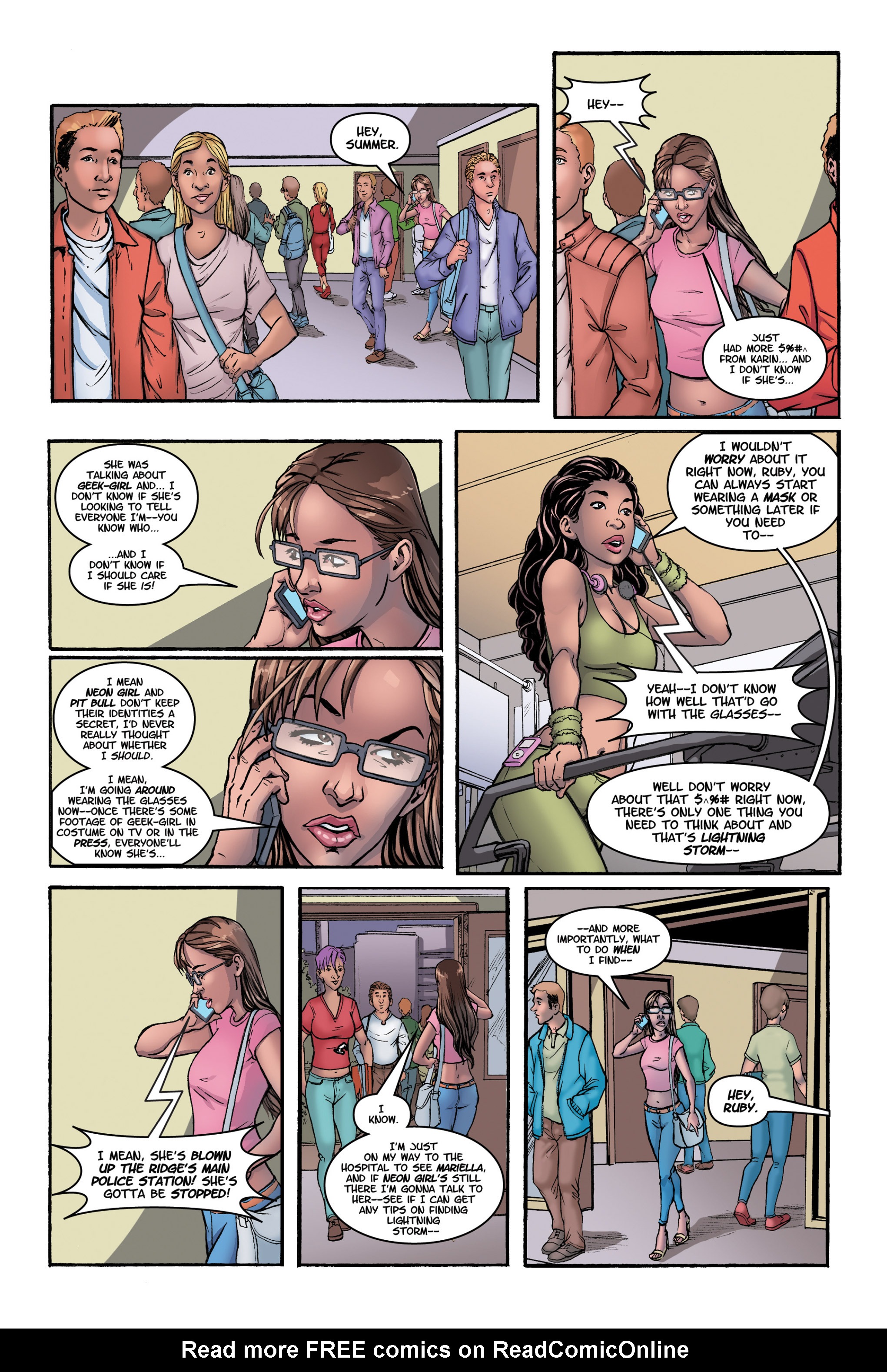 Read online Geek-Girl comic -  Issue #4 - 7