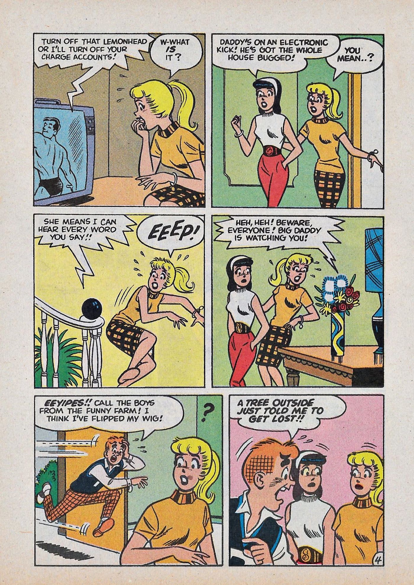 Read online Betty and Veronica Digest Magazine comic -  Issue #56 - 64