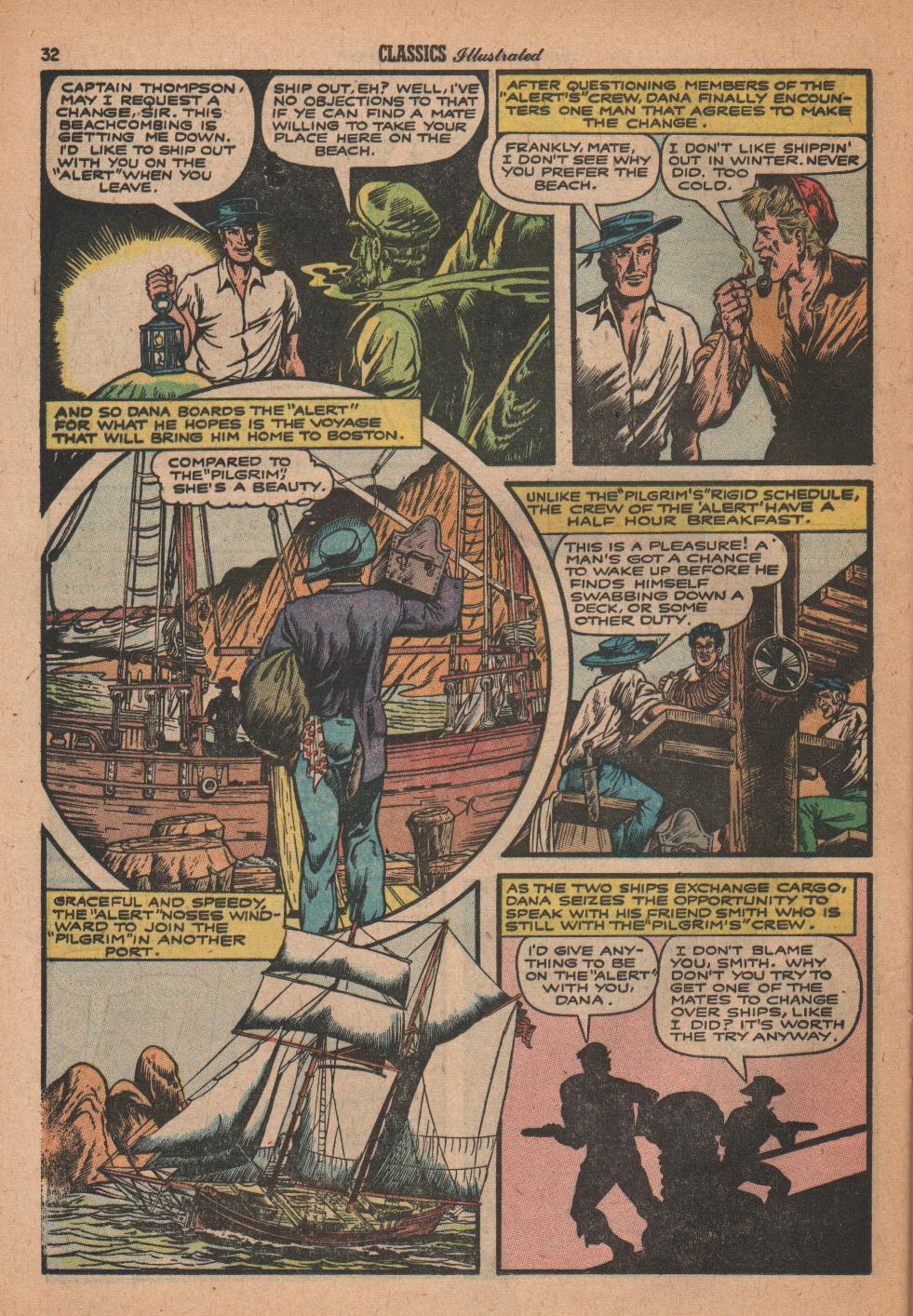 Read online Classics Illustrated comic -  Issue #25 - 34