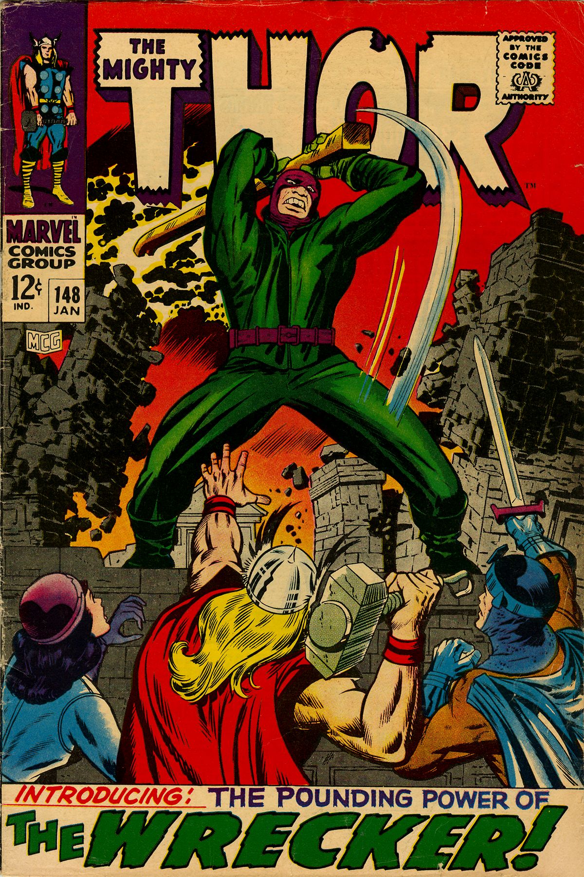 Read online Thor (1966) comic -  Issue #148 - 1