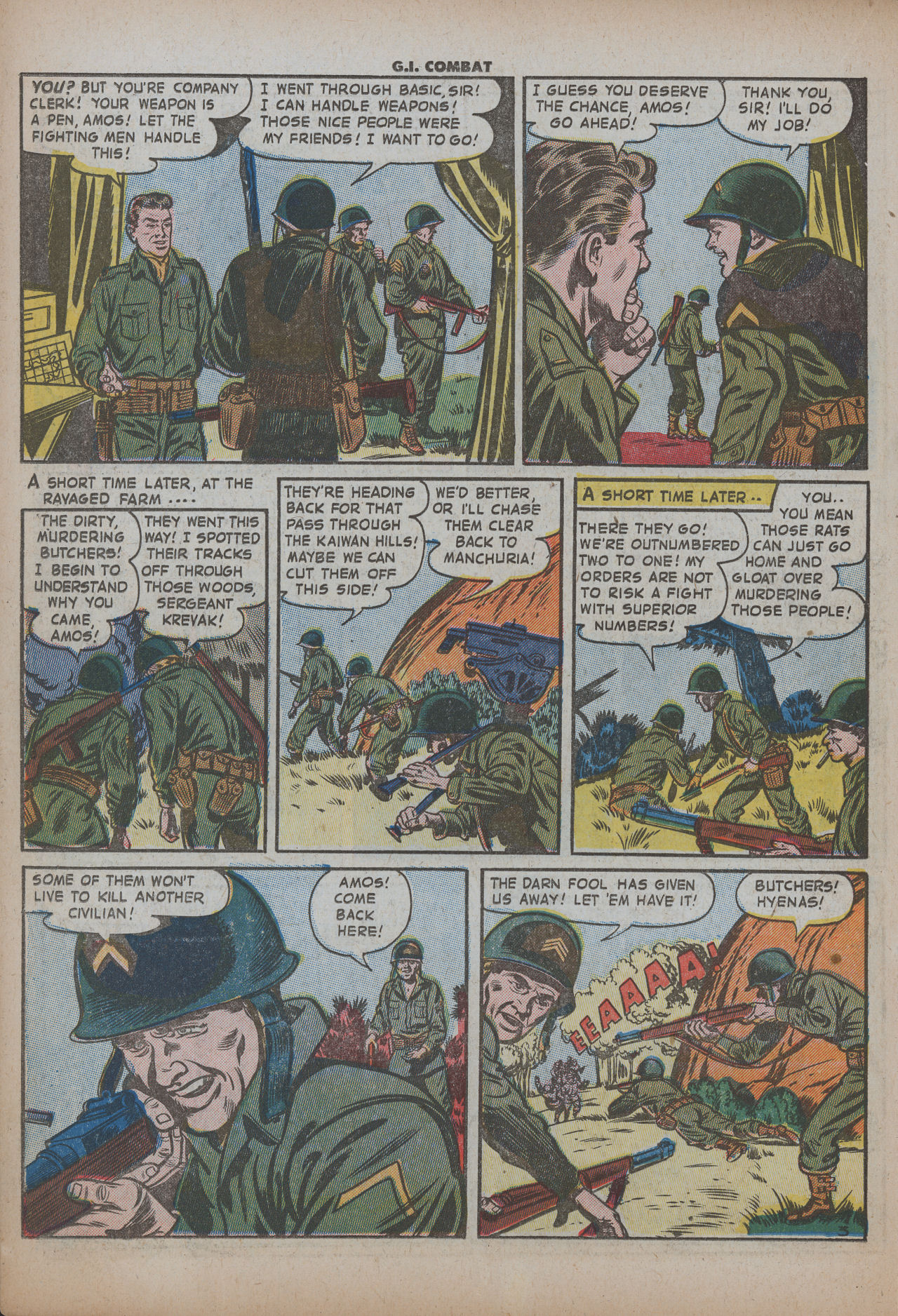 Read online G.I. Combat (1952) comic -  Issue #10 - 21