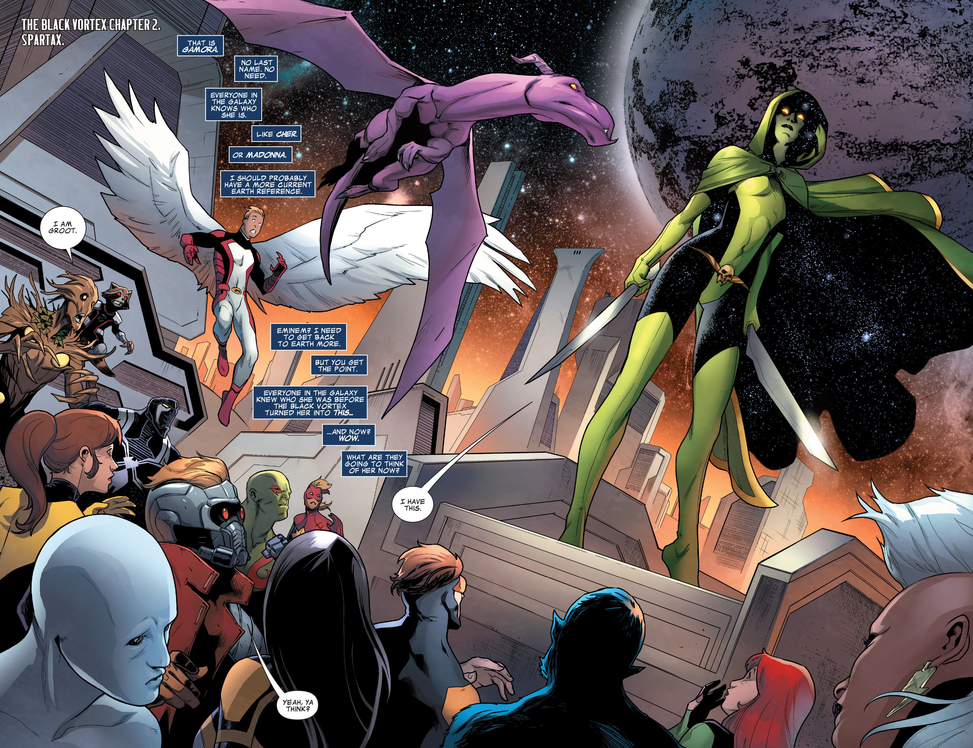Read online Guardians of the Galaxy and X-Men: The Black Vortex comic -  Issue # TPB (Part 1) - 37