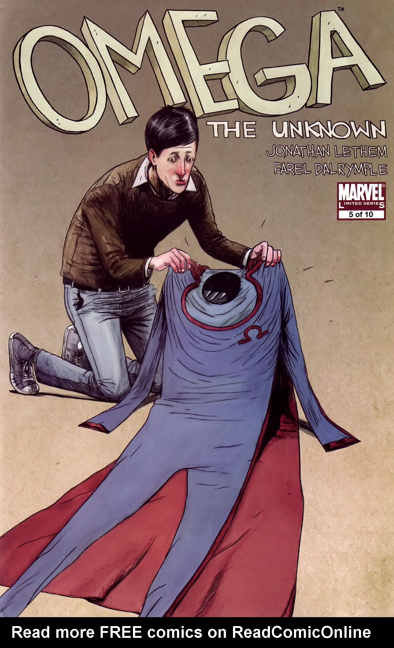 Read online Omega: The Unknown (2007) comic -  Issue #5 - 1