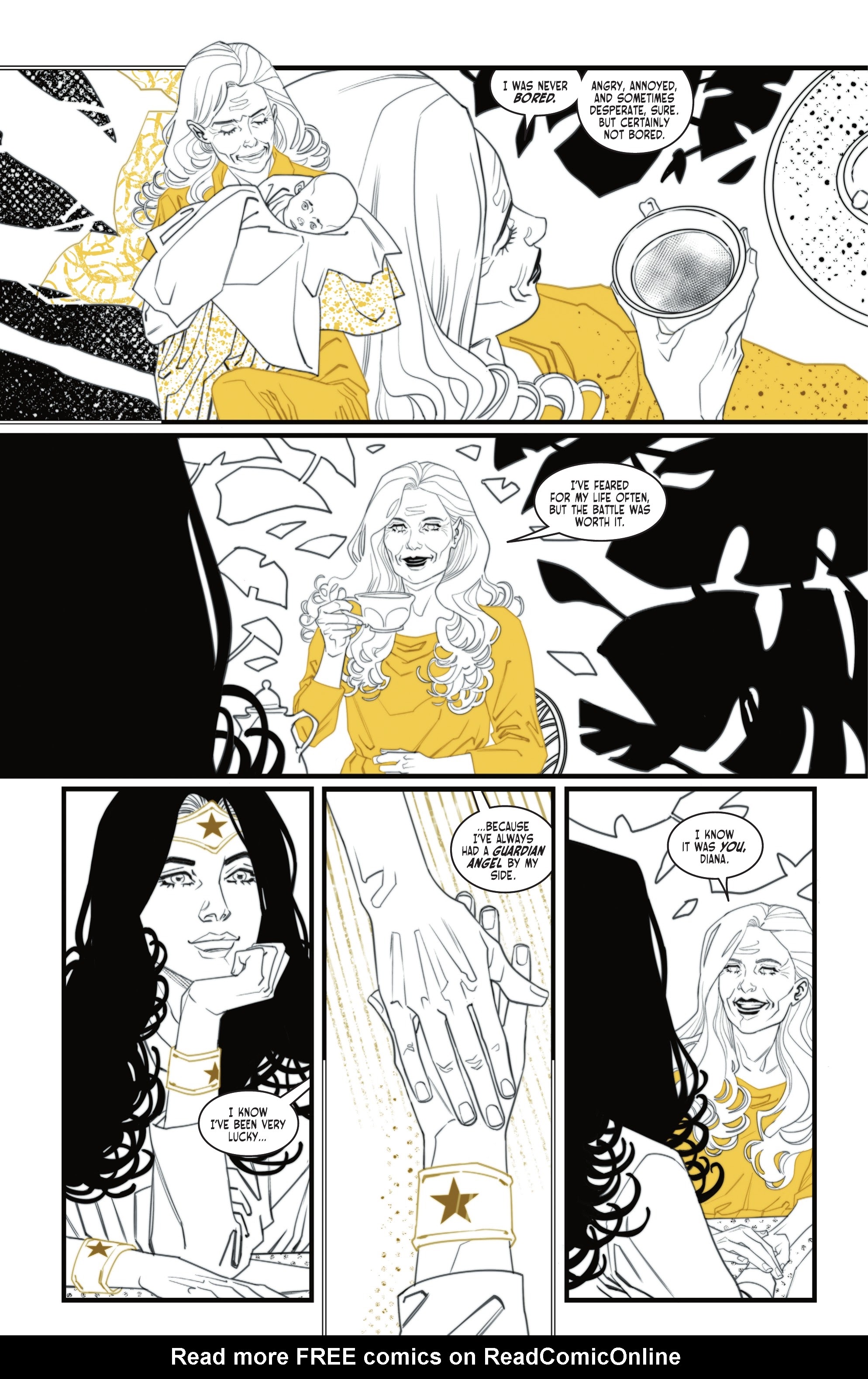Read online Wonder Woman Black & Gold comic -  Issue #6 - 6