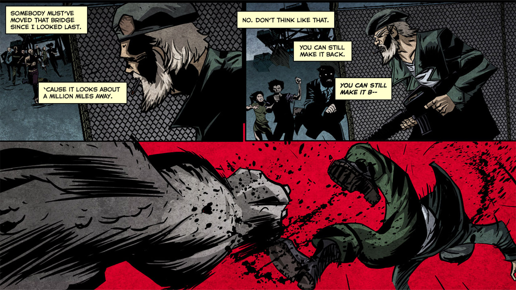Read online Left 4 Dead: The Sacrifice comic -  Issue #4 - 44