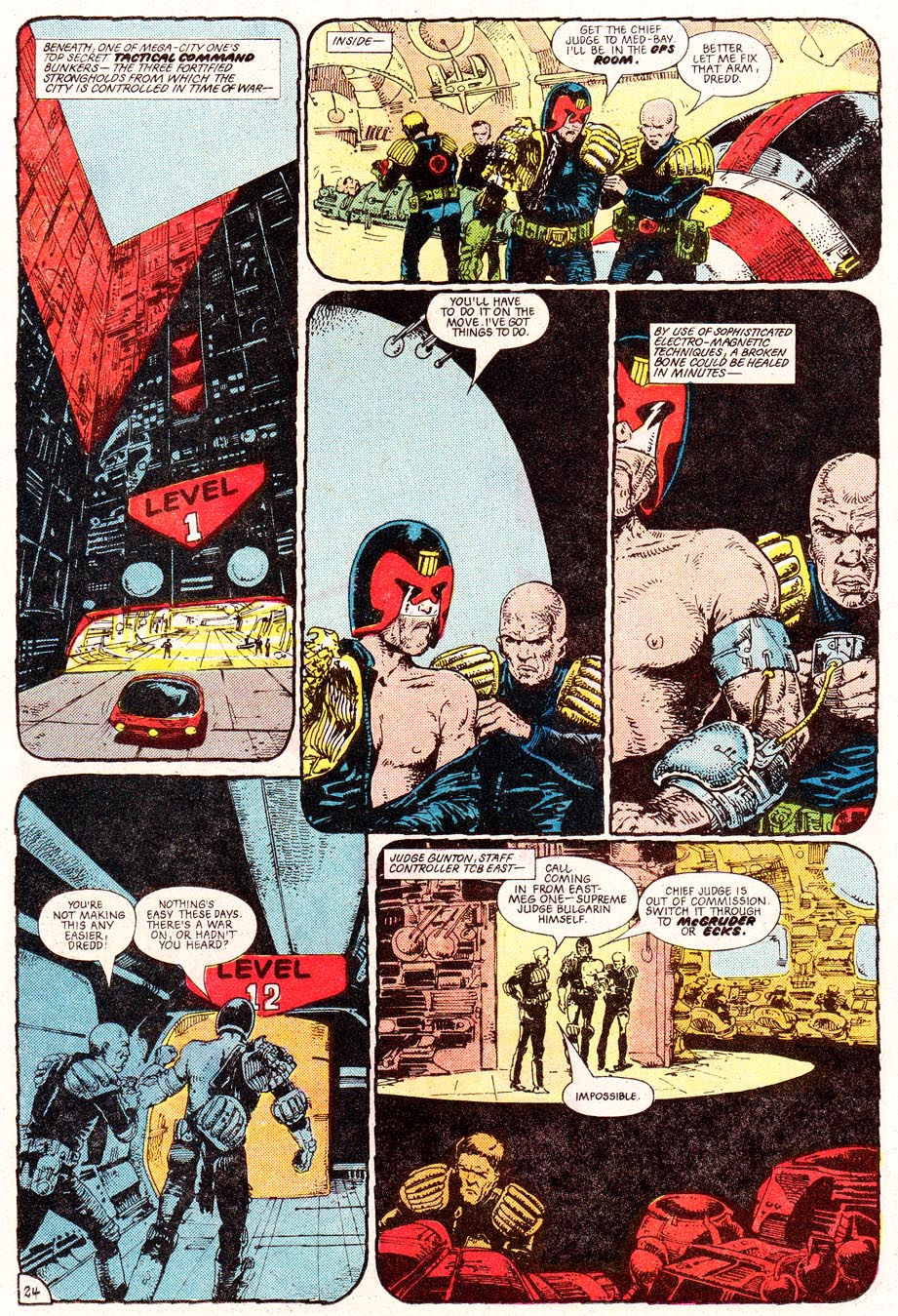 Read online Judge Dredd (1983) comic -  Issue #20 - 23