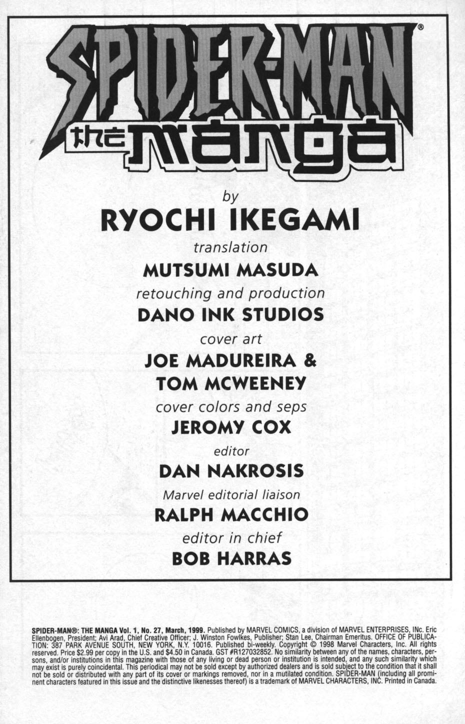 Read online Spider-Man: The Manga comic -  Issue #28 - 2