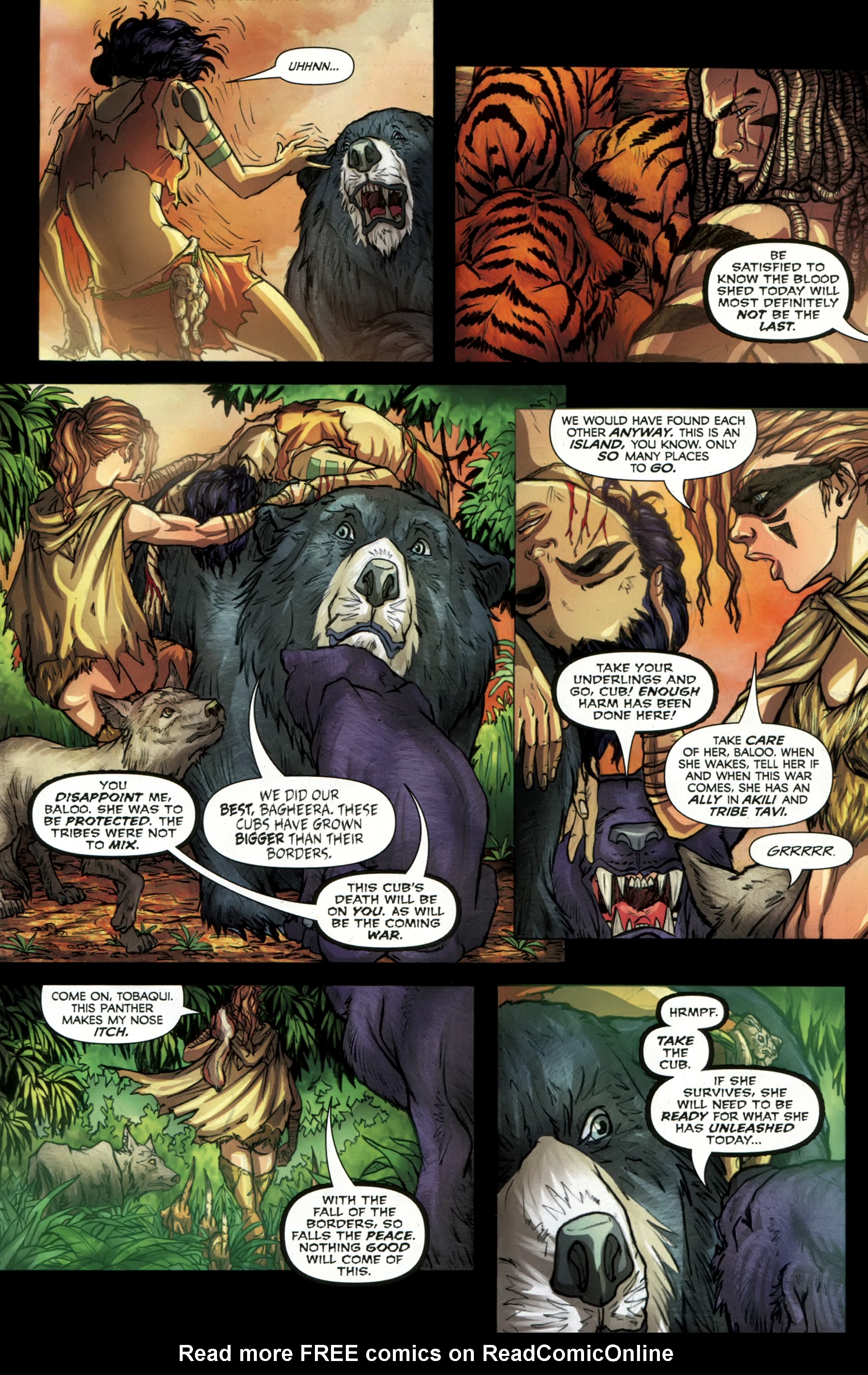Read online Grimm Fairy Tales presents The Jungle Book comic -  Issue #5 - 20