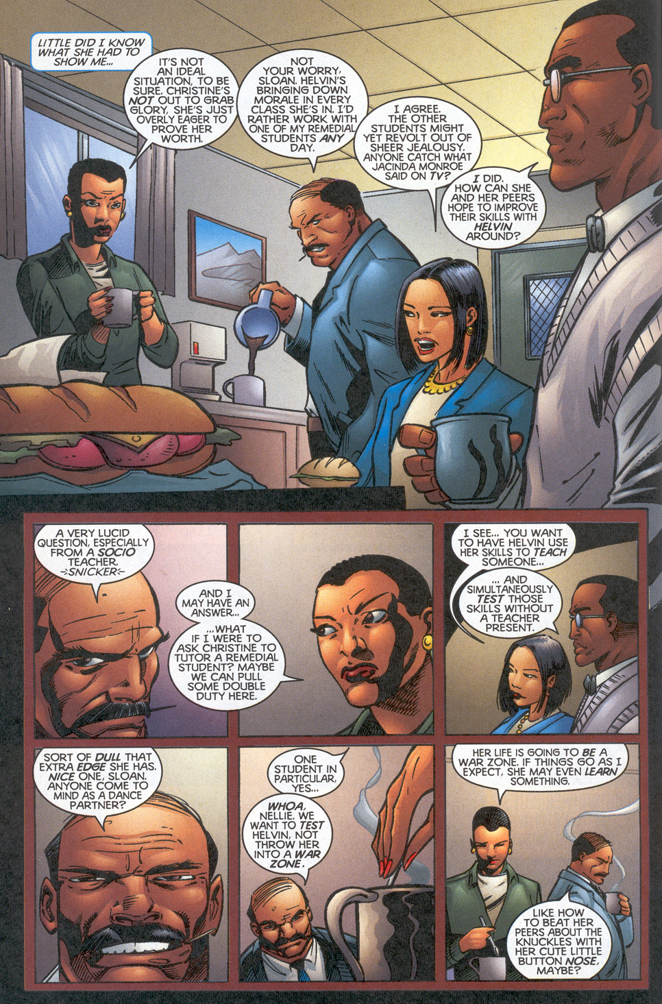 Read online Troublemakers comic -  Issue #18 - 7