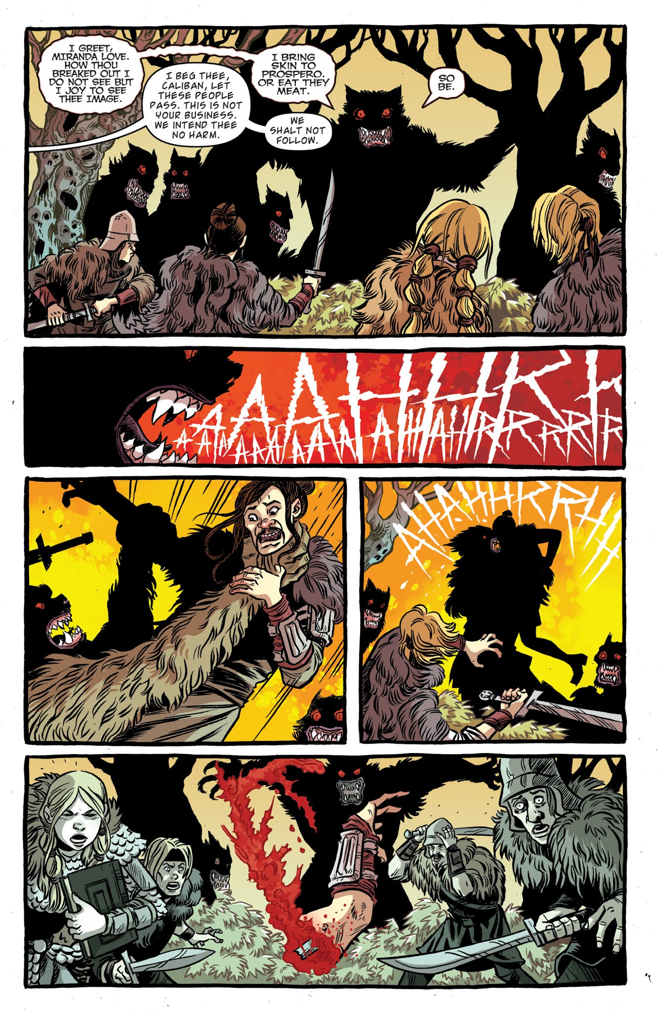 Read online Kill Shakespeare: The Tide of Blood comic -  Issue # TPB - 41
