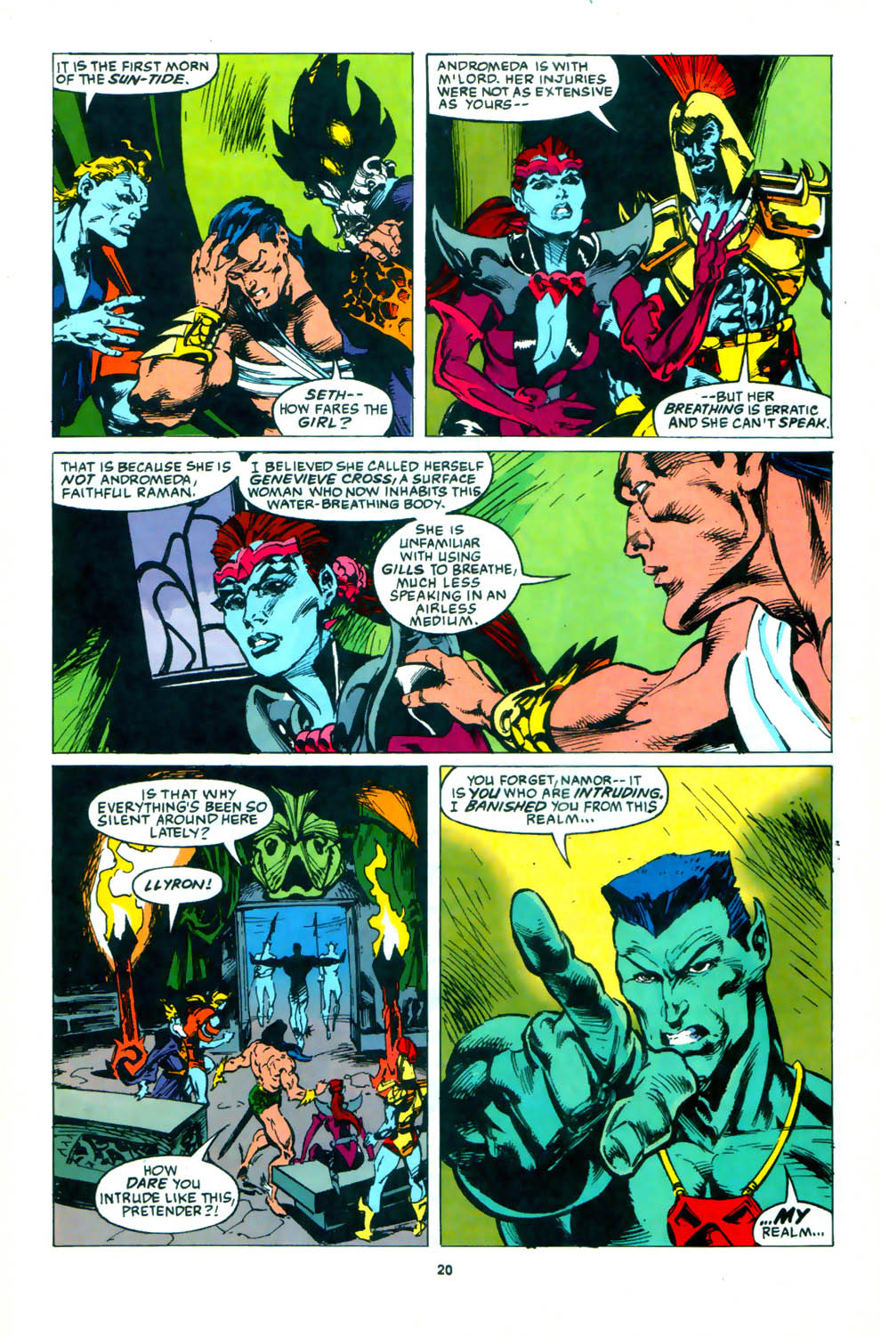 Read online Namor, The Sub-Mariner comic -  Issue #62 - 17