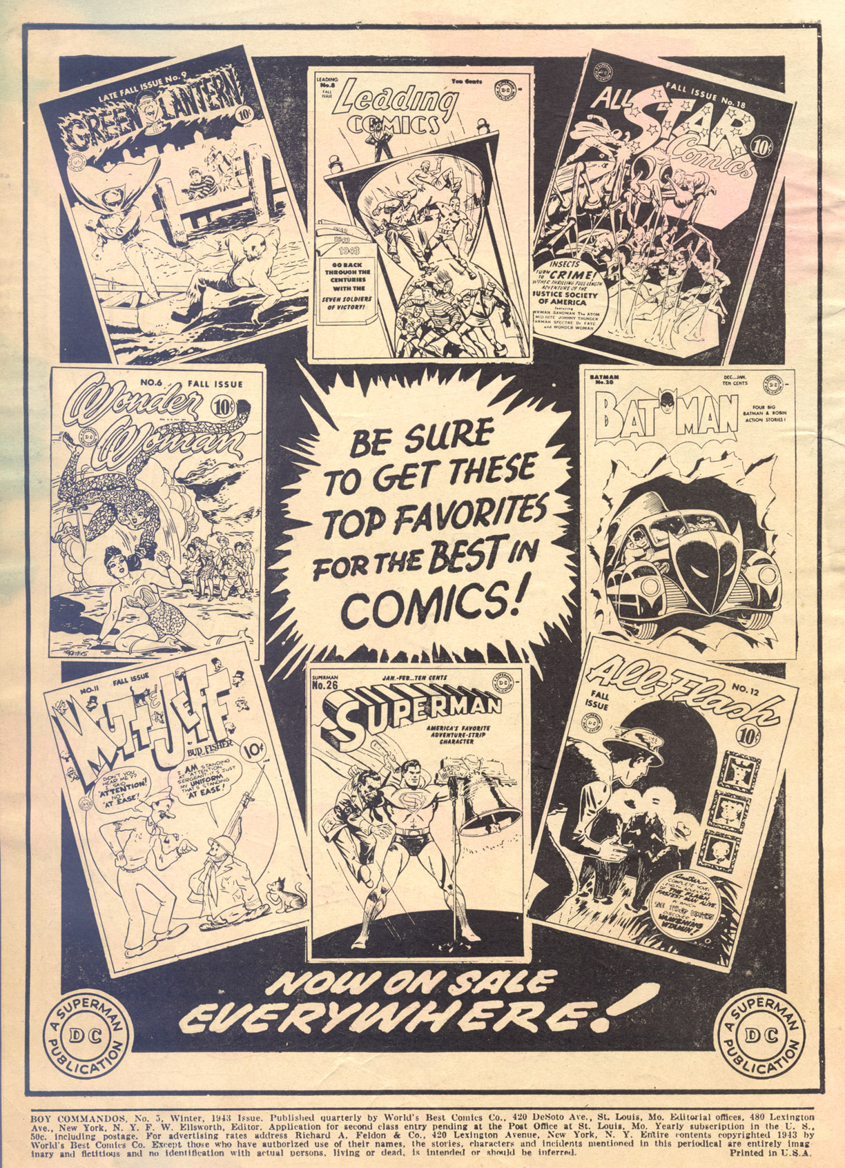 Read online Boy Commandos comic -  Issue #5 - 2