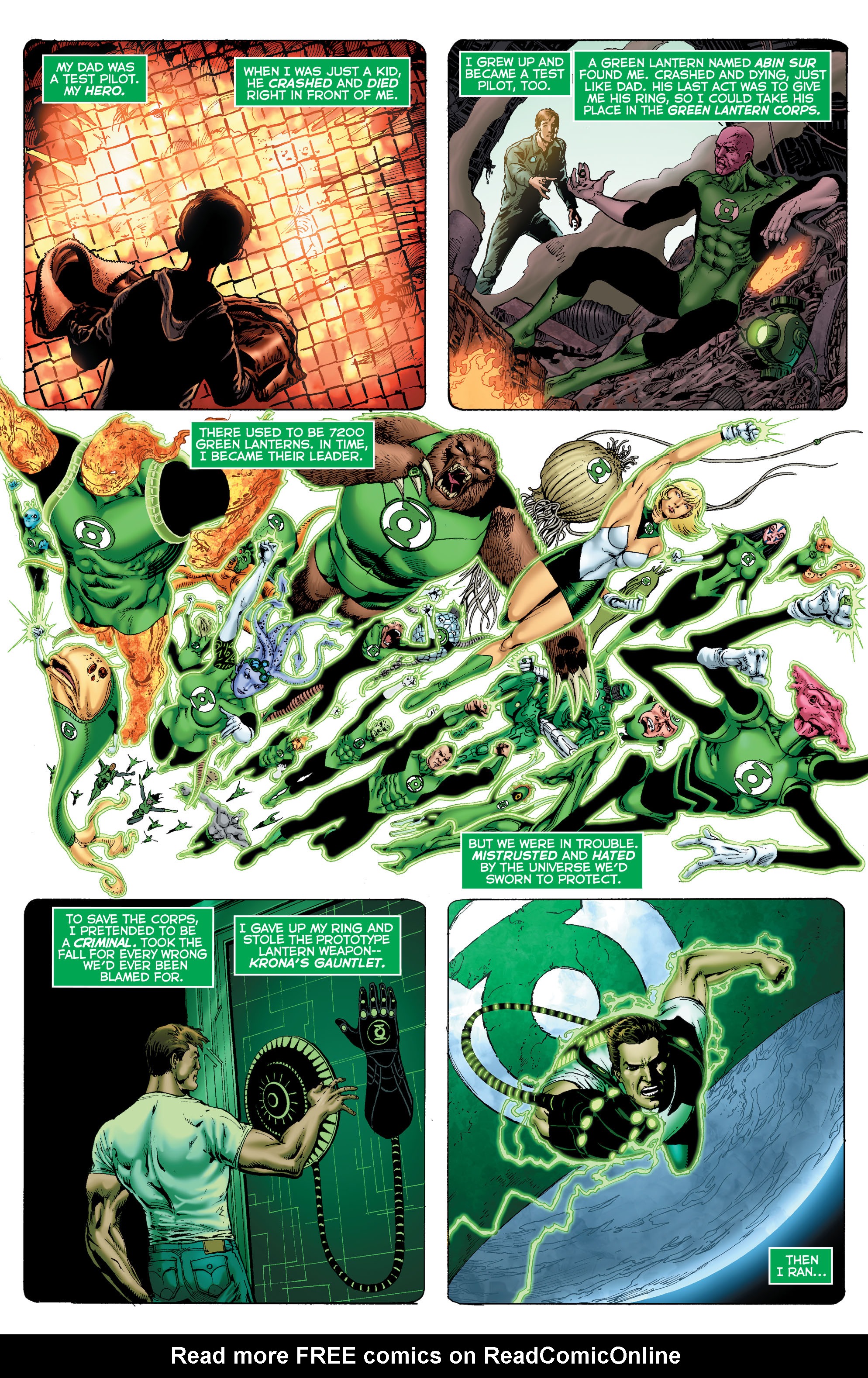 Read online Hal Jordan & the Green Lantern Corps: Rebirth comic -  Issue # Full - 10