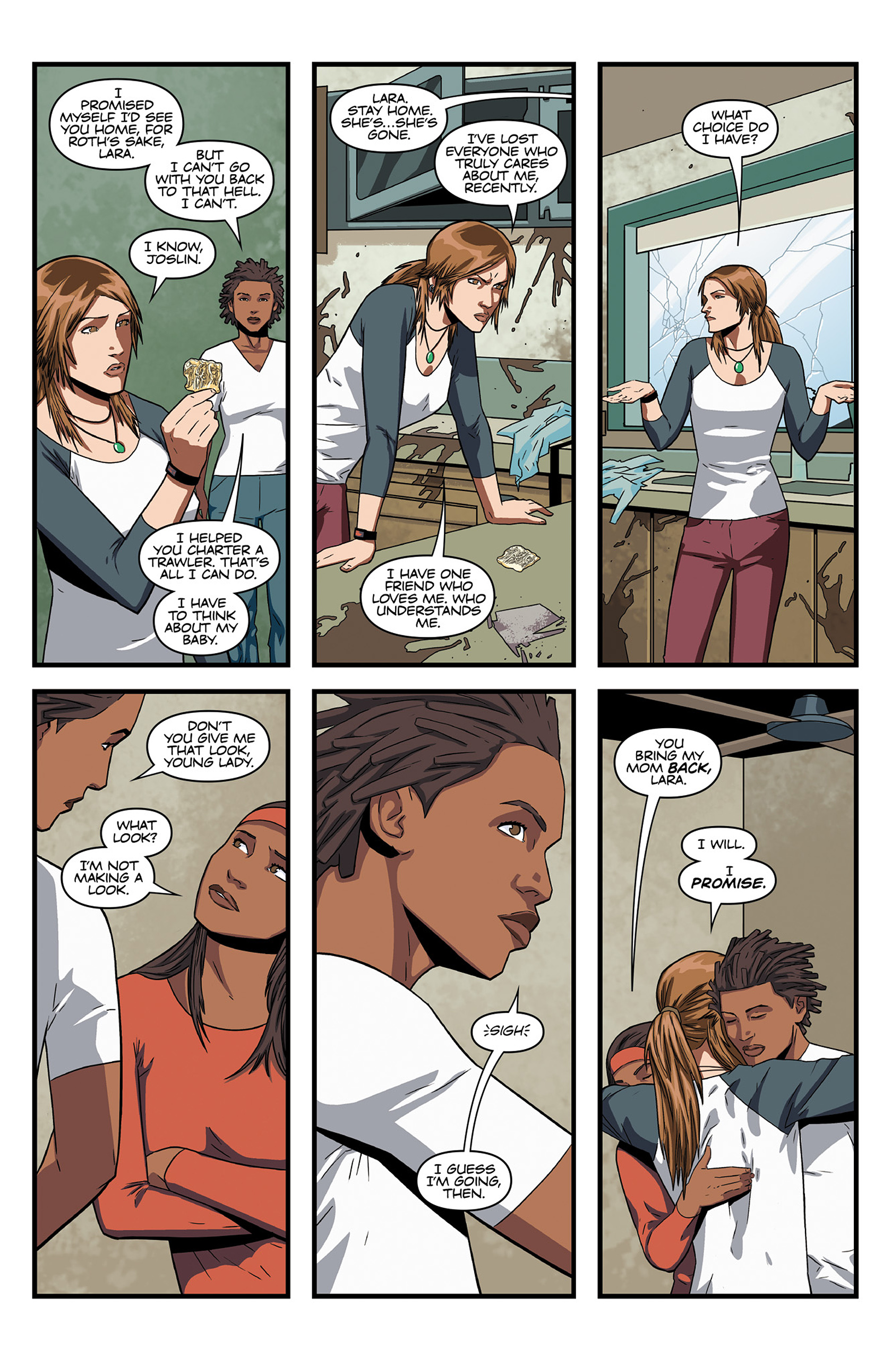 Read online Tomb Raider (2014) comic -  Issue #4 - 9
