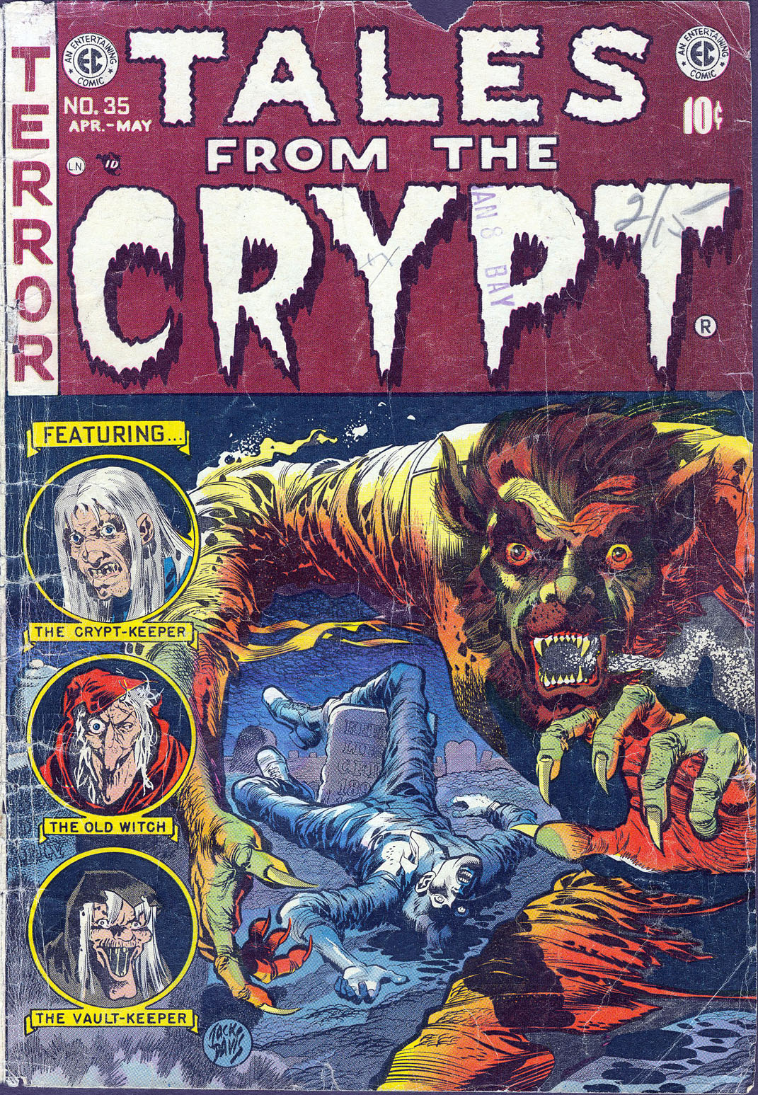 Read online Tales From The Crypt (1950) comic -  Issue #35 - 2