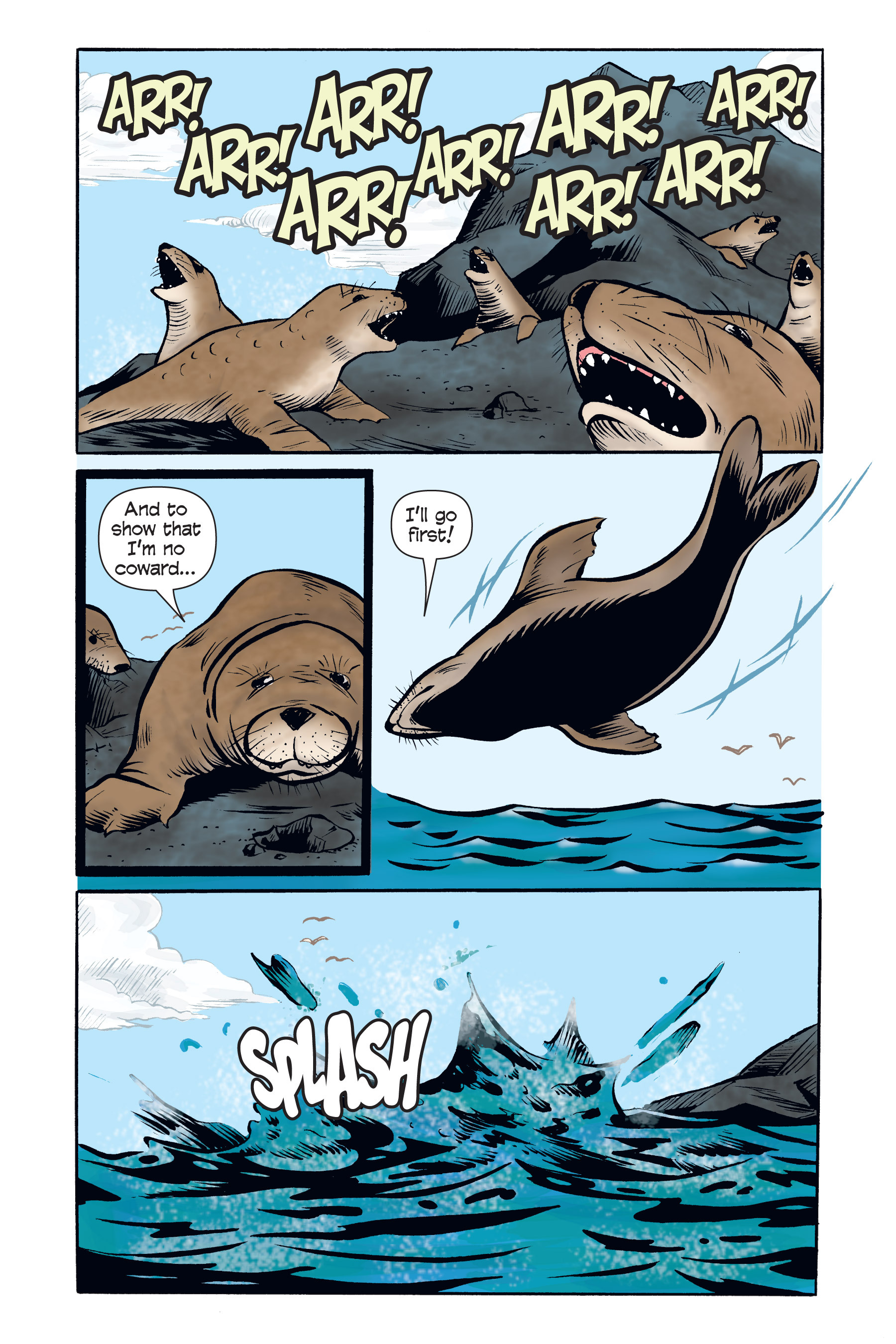 Read online Xoc: Journey of a Great White comic -  Issue # TPB - 18