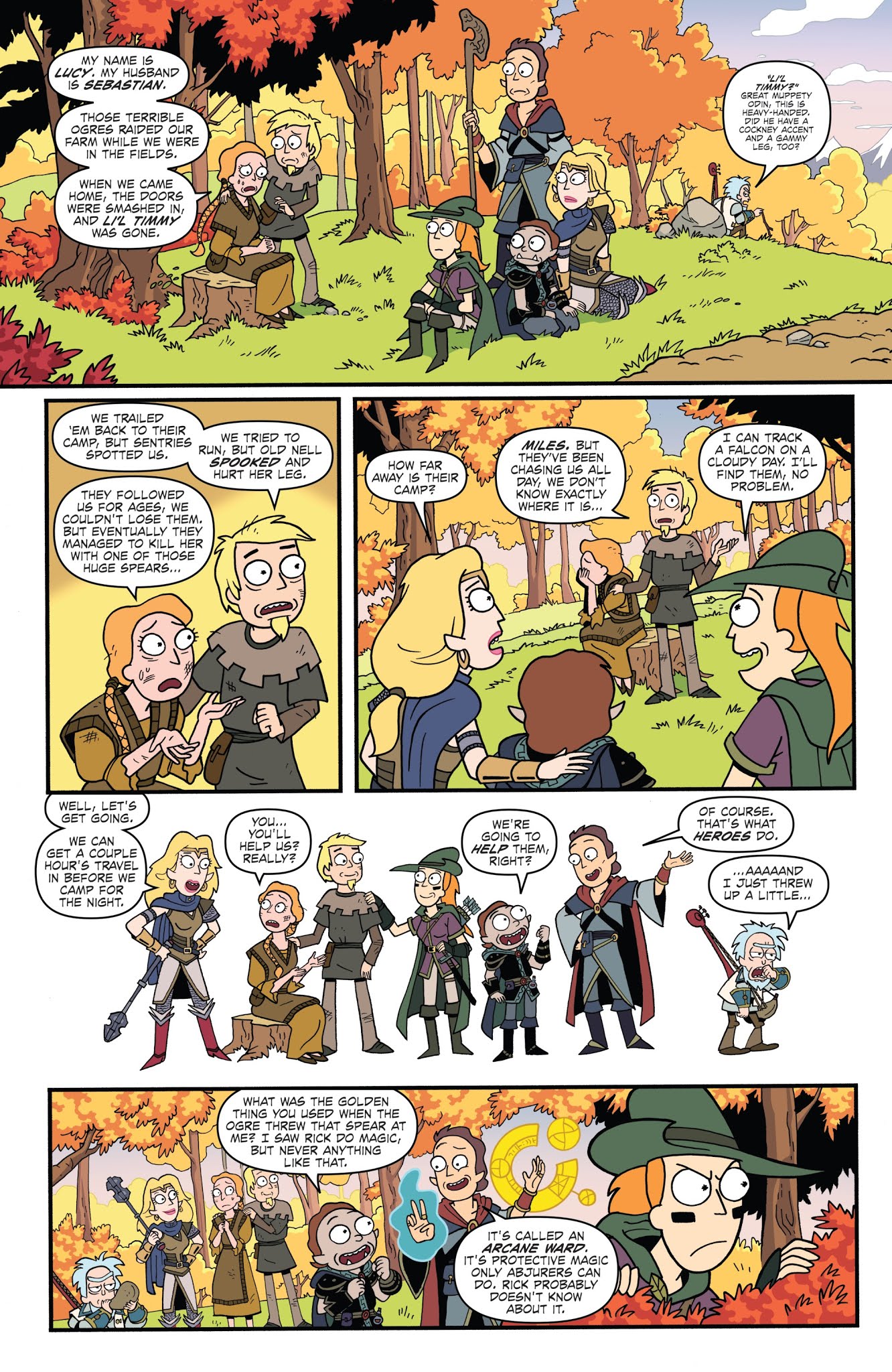 Read online Rick and Morty vs Dungeons & Dragons comic -  Issue #3 - 19