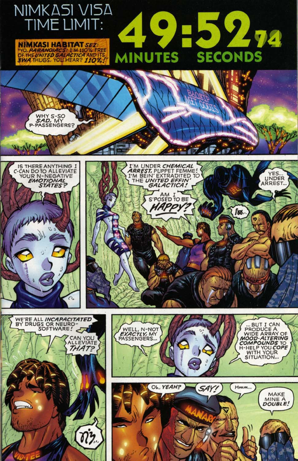 Read online Dirty Pair: Run From the Future comic -  Issue #3 - 11