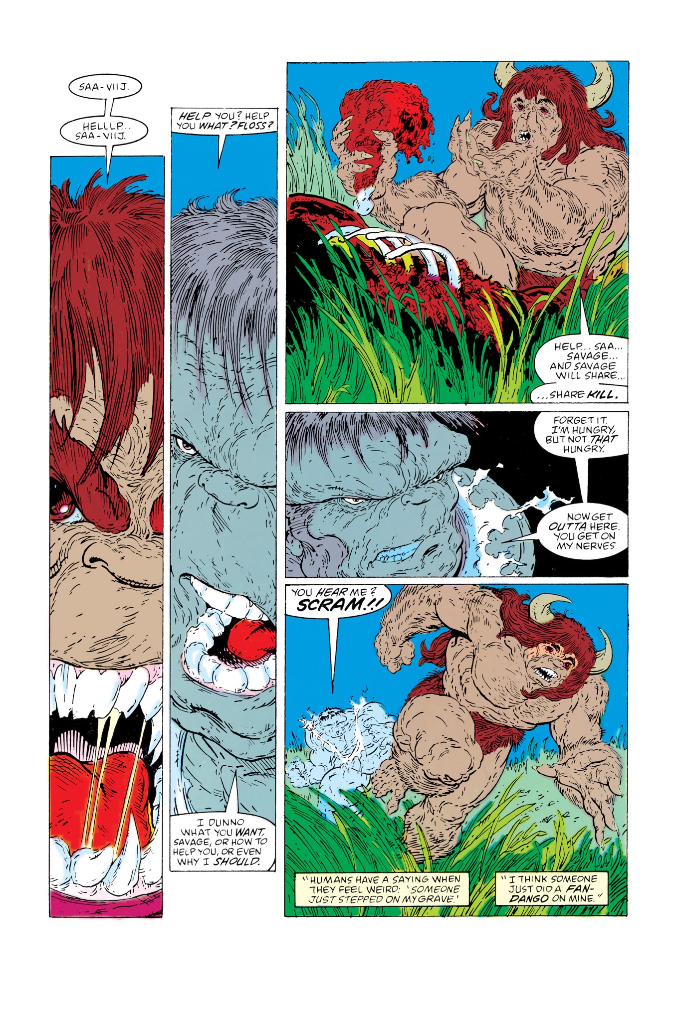 Read online Hulk Visionaries: Peter David comic -  Issue # TPB 2 - 32
