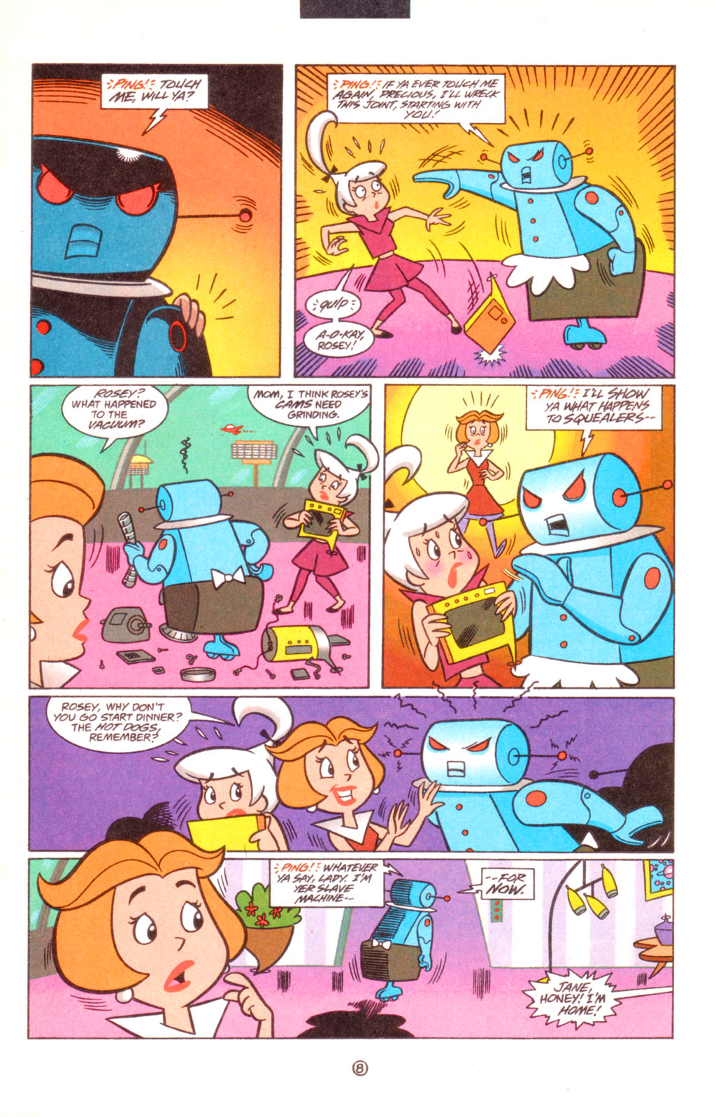 Read online The Flintstones and the Jetsons comic -  Issue #9 - 9