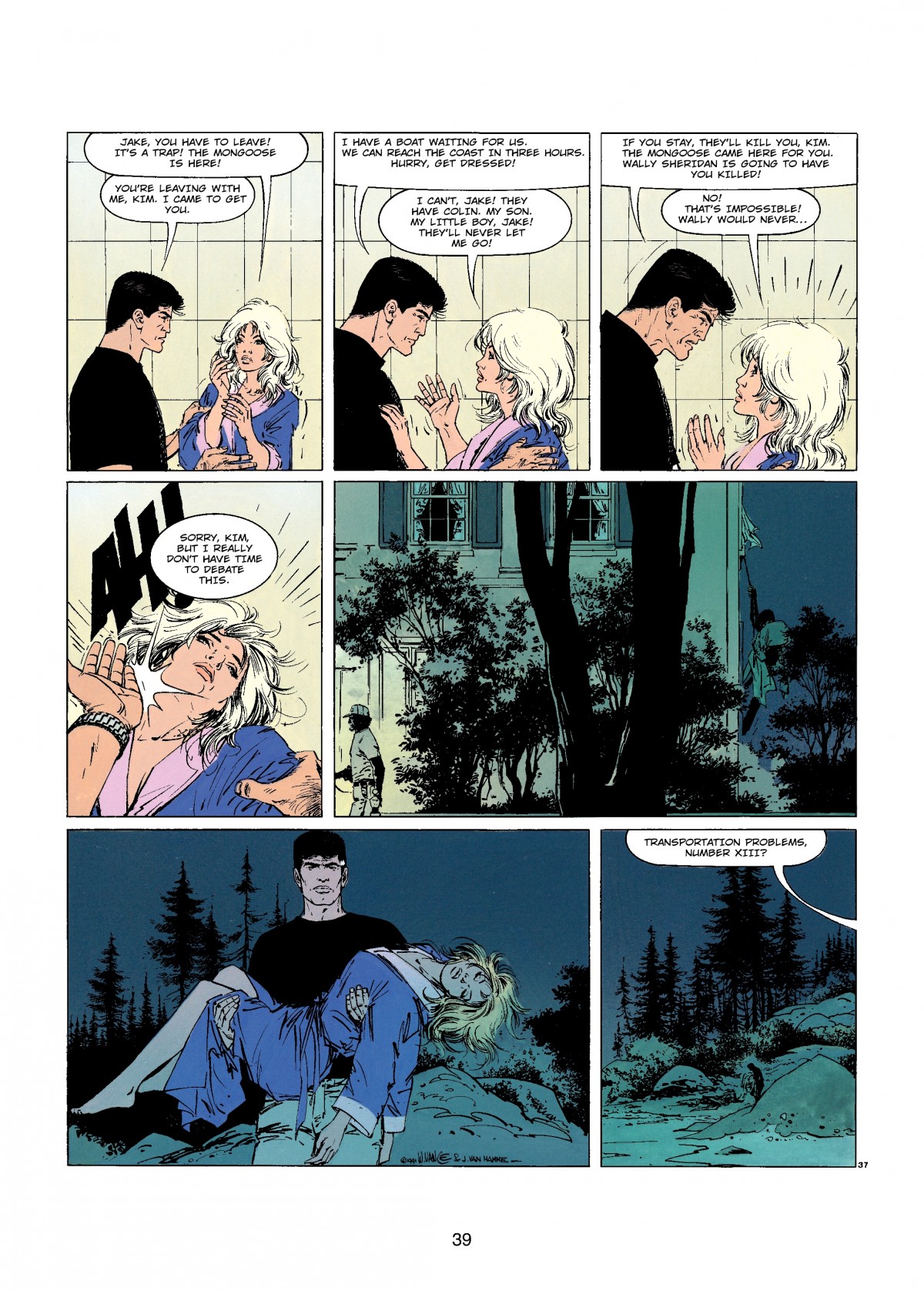 Read online XIII comic -  Issue #8 - 41