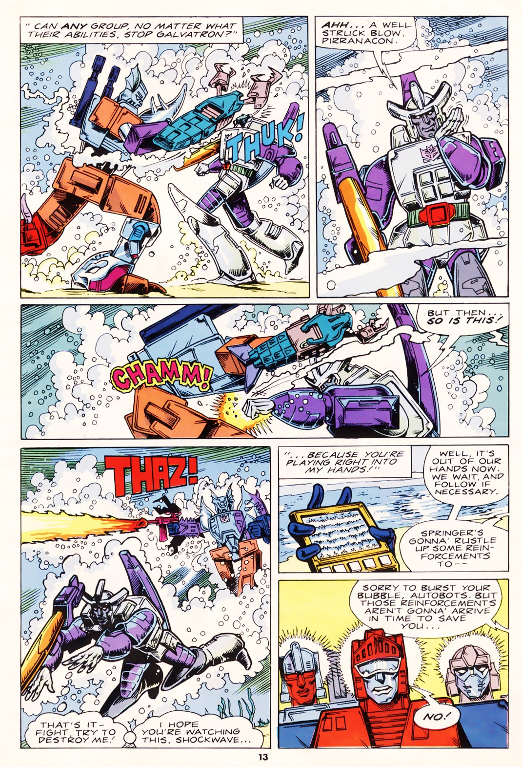 Read online The Transformers (UK) comic -  Issue #152 - 13