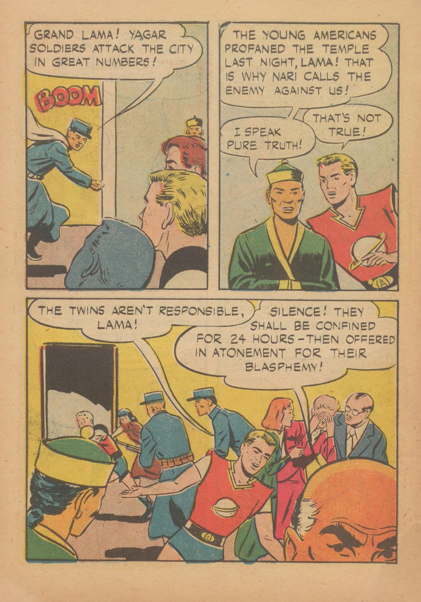 Read online Captain Atom (1950) comic -  Issue #4 - 14