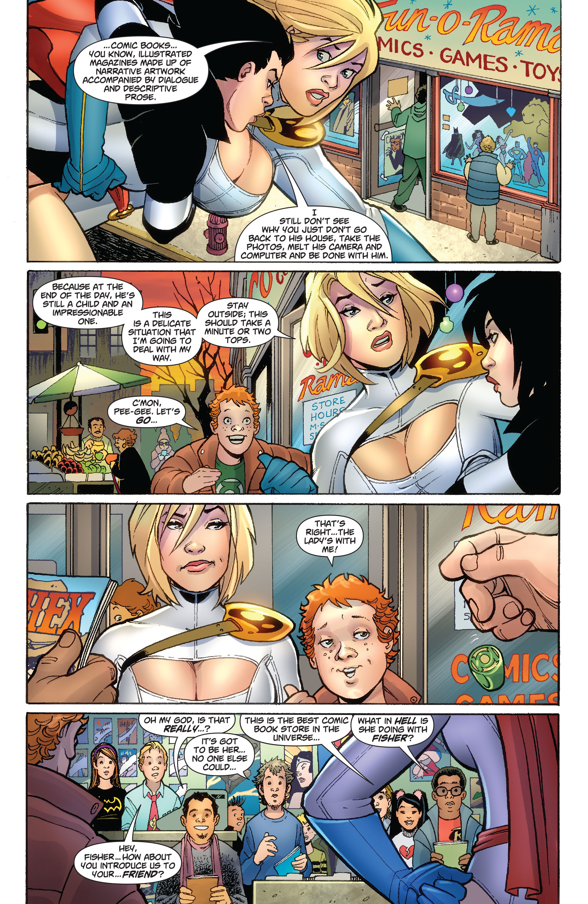 Read online Power Girl (2009) comic -  Issue #10 - 11