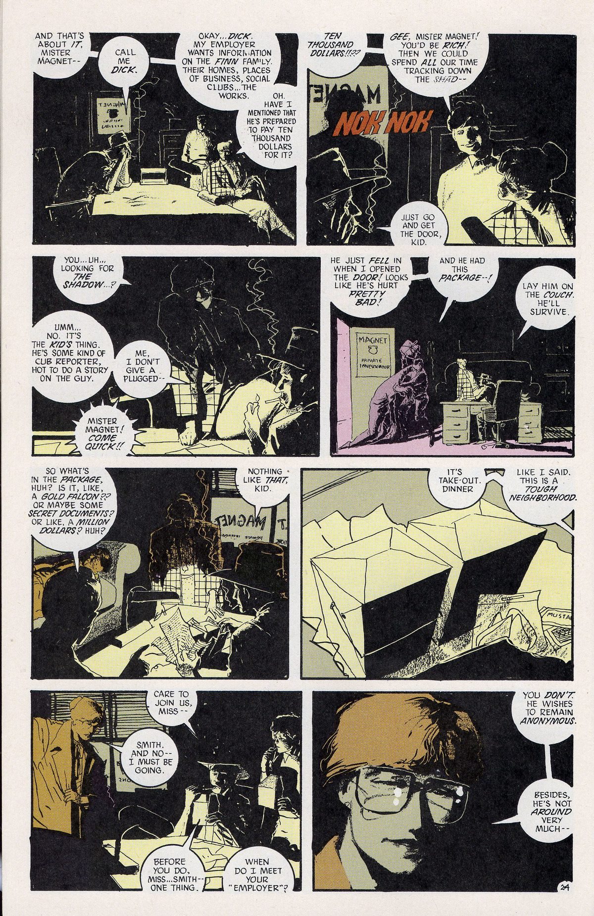 Read online The Shadow (1987) comic -  Issue #9 - 30