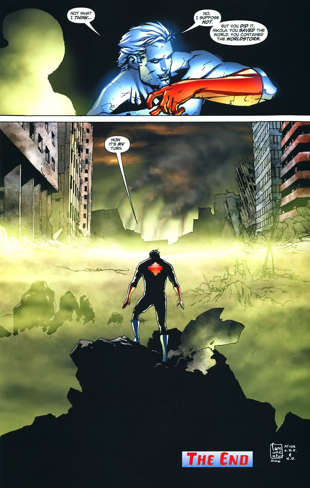 Captain Atom: Armageddon Issue #9 #9 - English 25