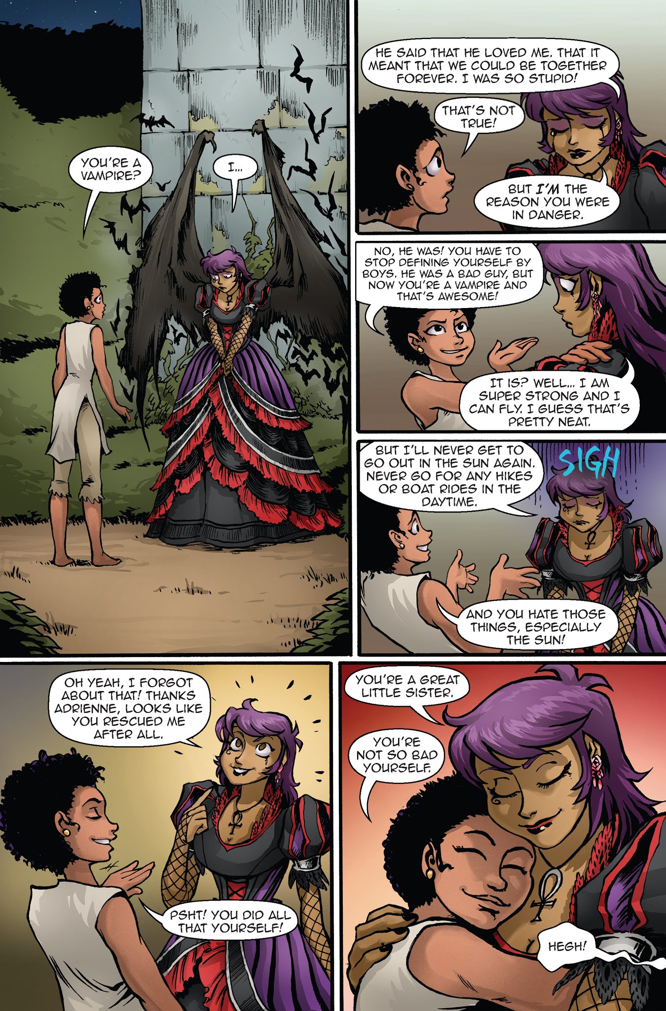 Read online Princeless Book 4: Be Yourself (2015) comic -  Issue #4 - 17