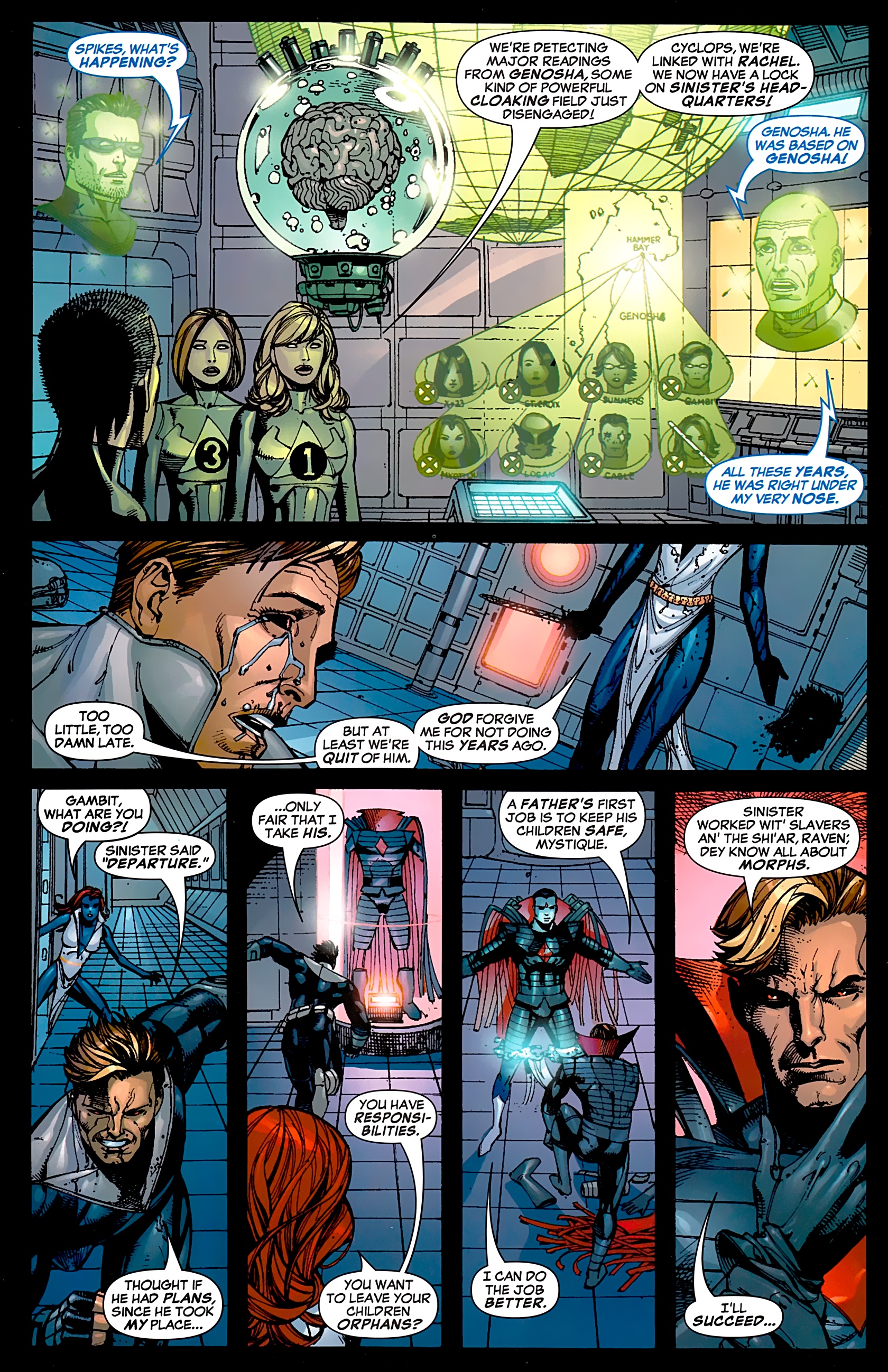 Read online X-Men: The End: Book 2: Heroes & Martyrs comic -  Issue #6 - 22