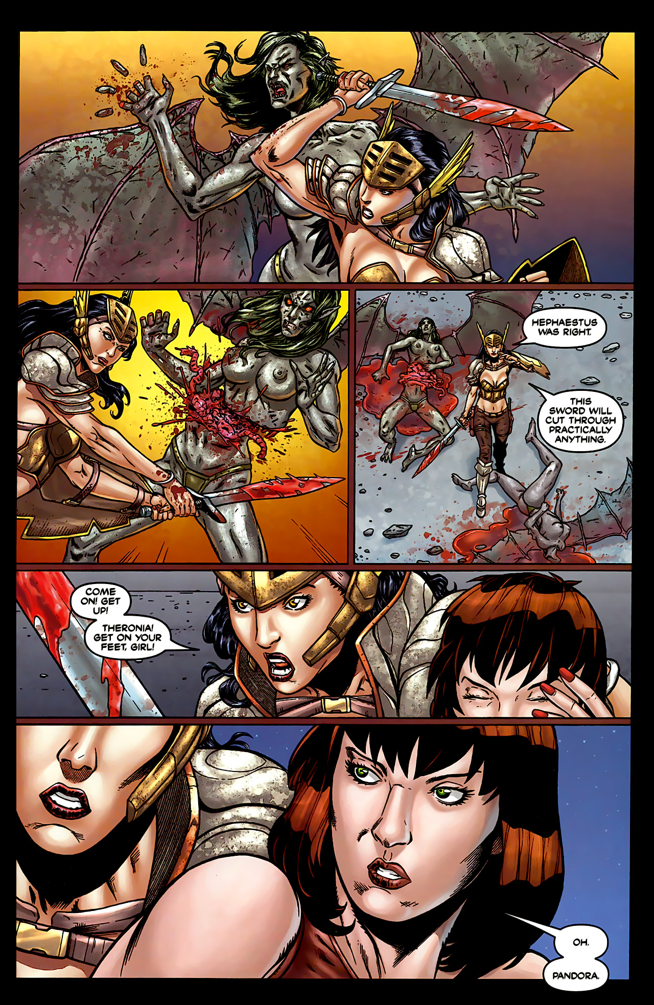 Read online War Goddess comic -  Issue #6 - 26