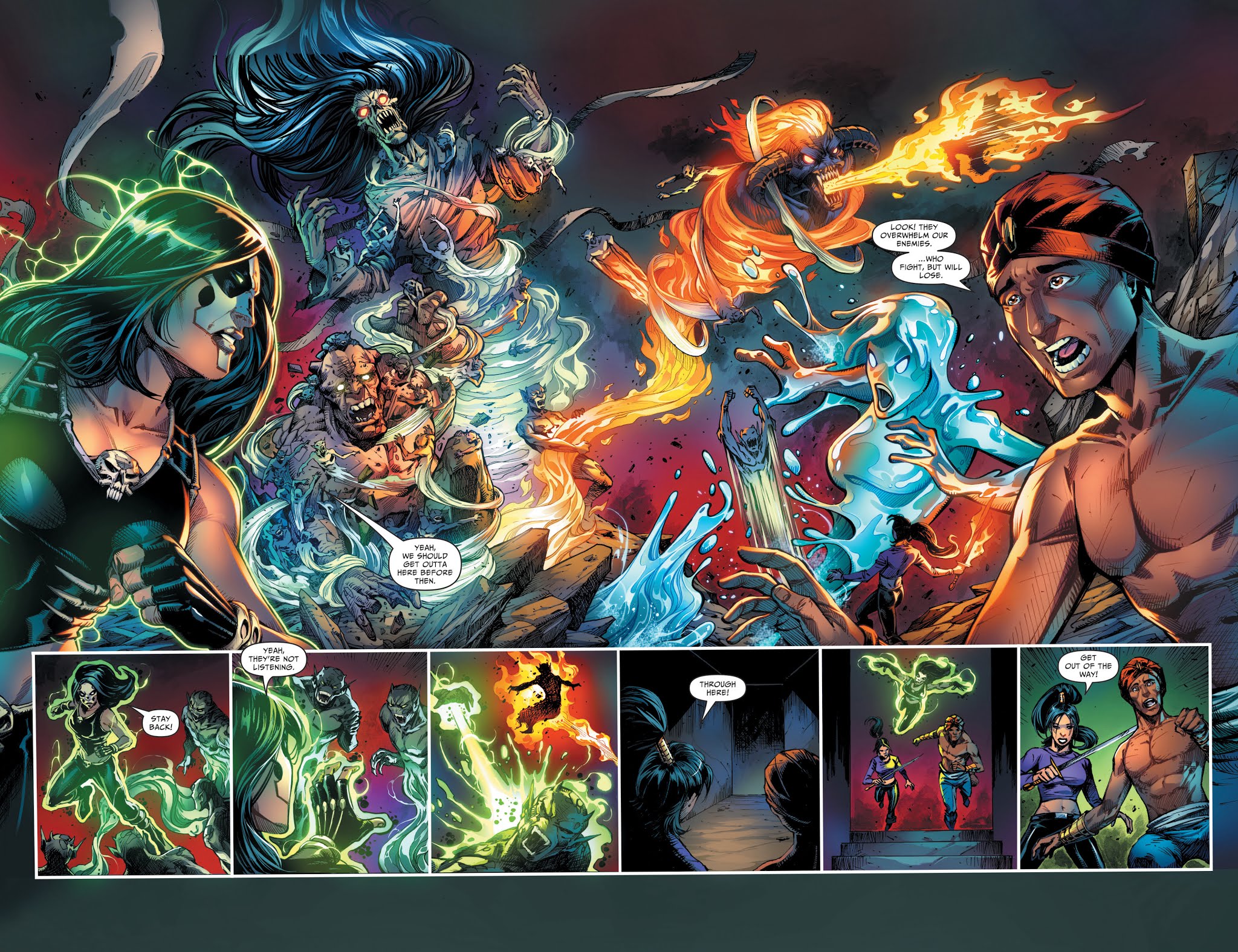 Read online Grimm Fairy Tales: Dance of the Dead comic -  Issue #6 - 4