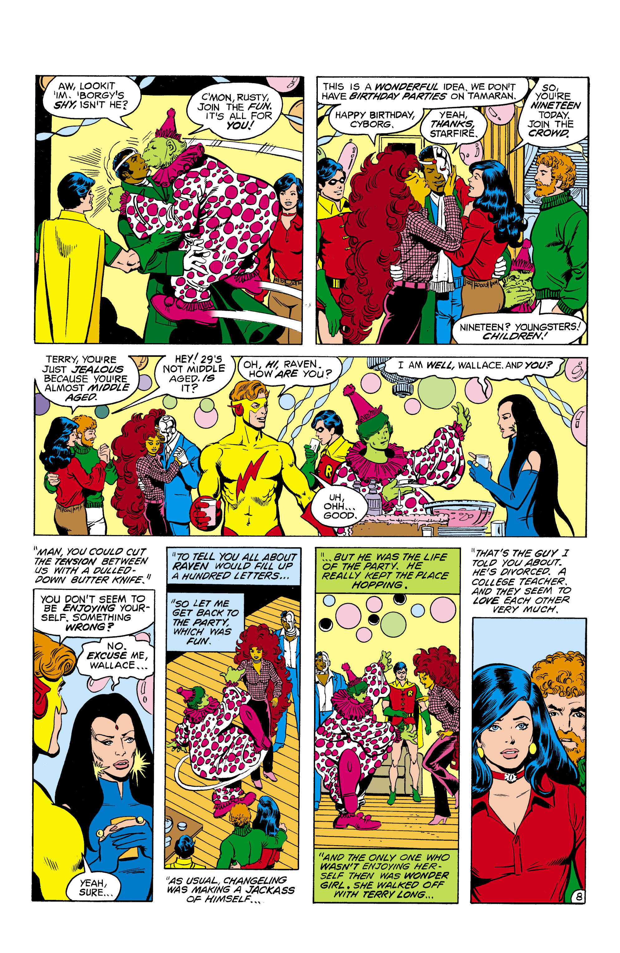 Read online The New Teen Titans (1980) comic -  Issue #20 - 9