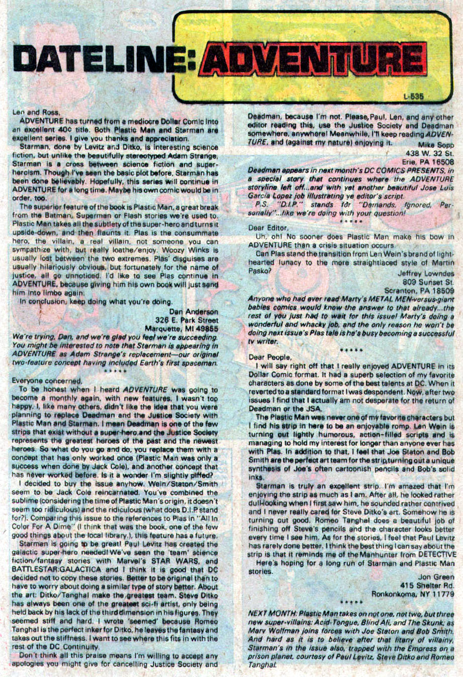 Read online Adventure Comics (1938) comic -  Issue #473 - 19