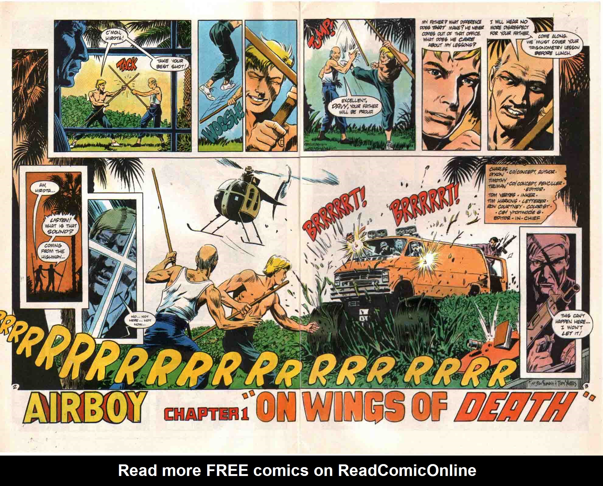 Read online Airboy (1986) comic -  Issue #1 - 4