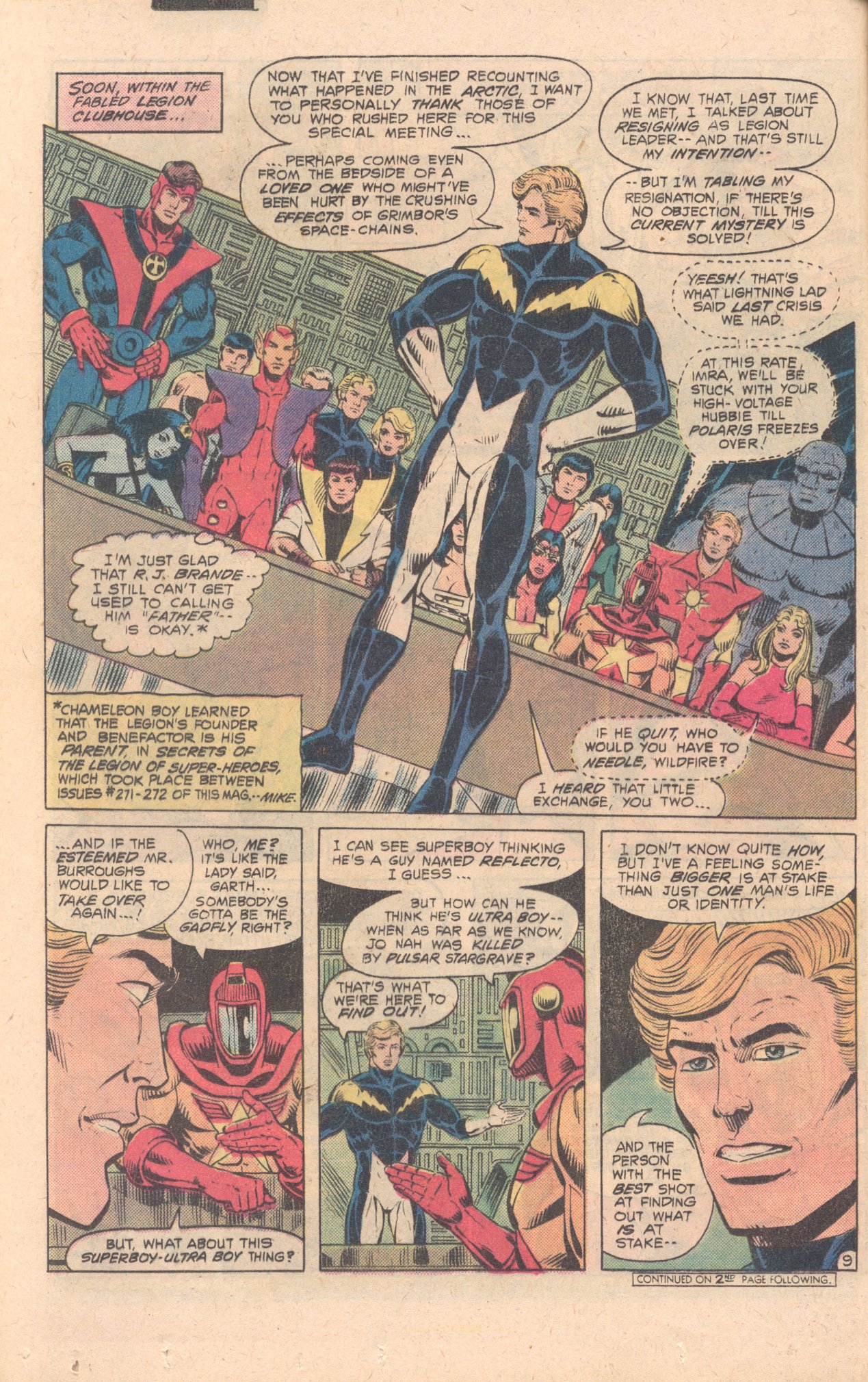 Legion of Super-Heroes (1980) 280 Page 9