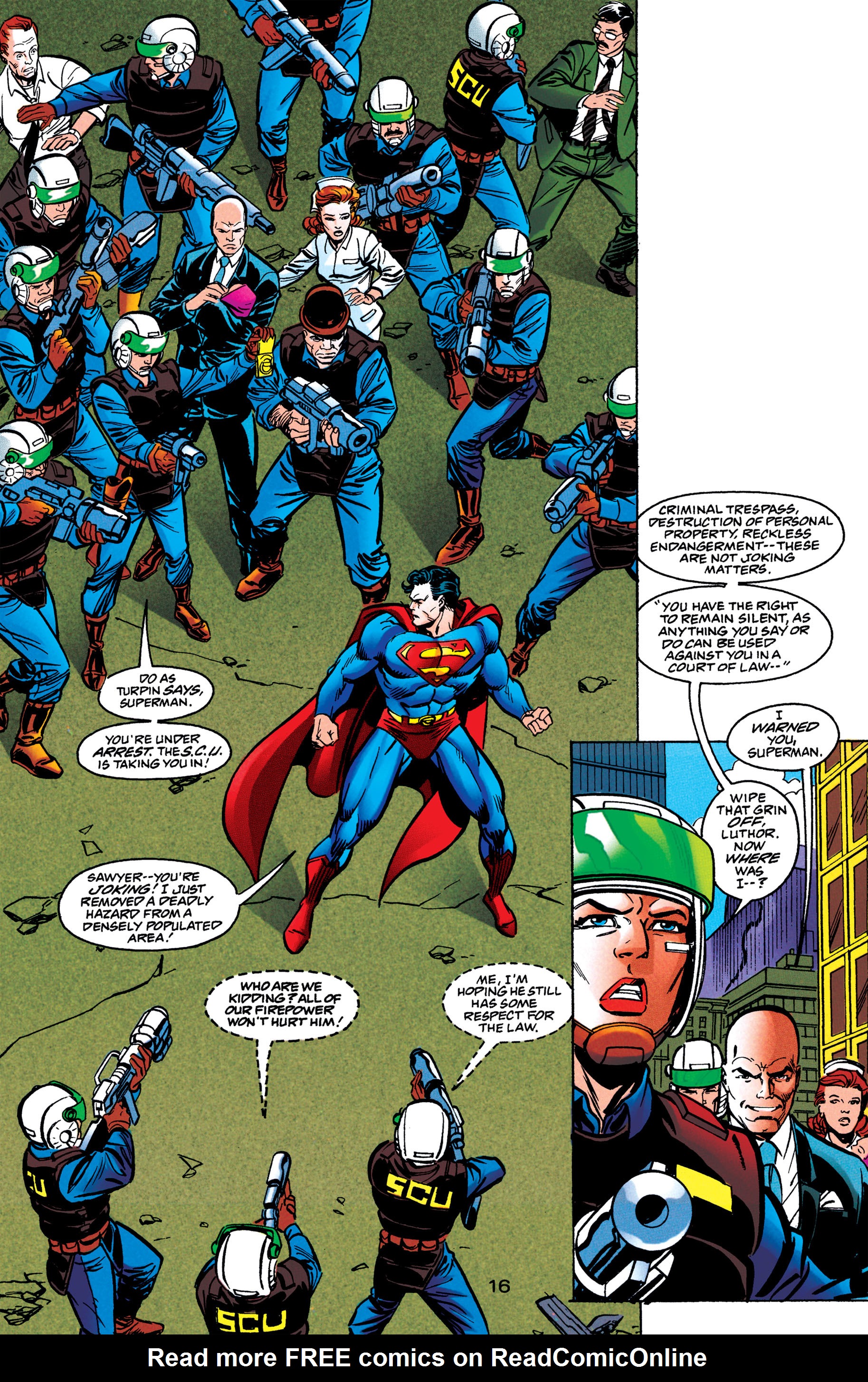 Read online Adventures of Superman (1987) comic -  Issue #566 - 17