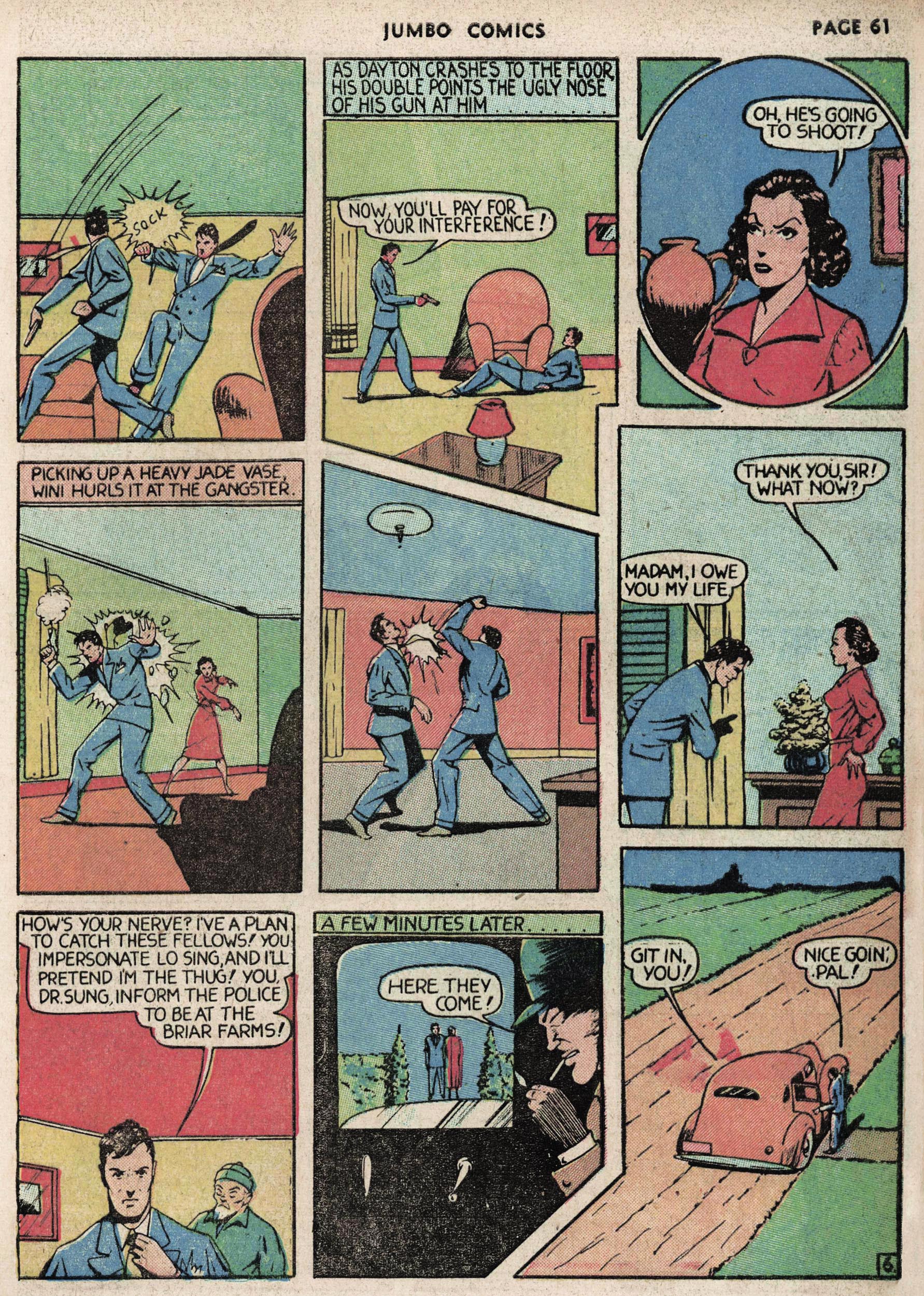 Read online Jumbo Comics comic -  Issue #16 - 63