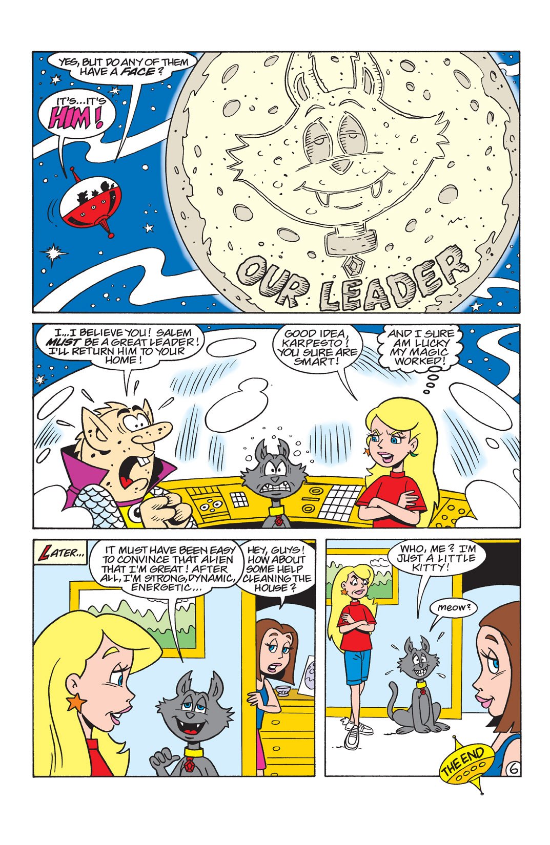 Read online Sabrina the Teenage Witch (2000) comic -  Issue #22 - 25