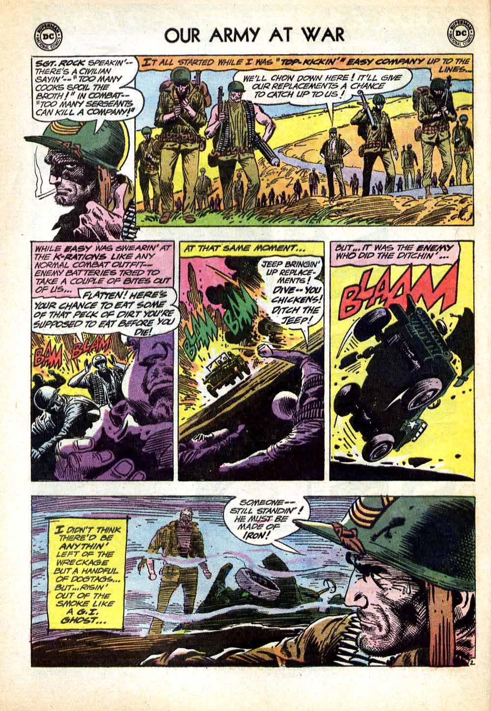 Read online Our Army at War (1952) comic -  Issue #137 - 4