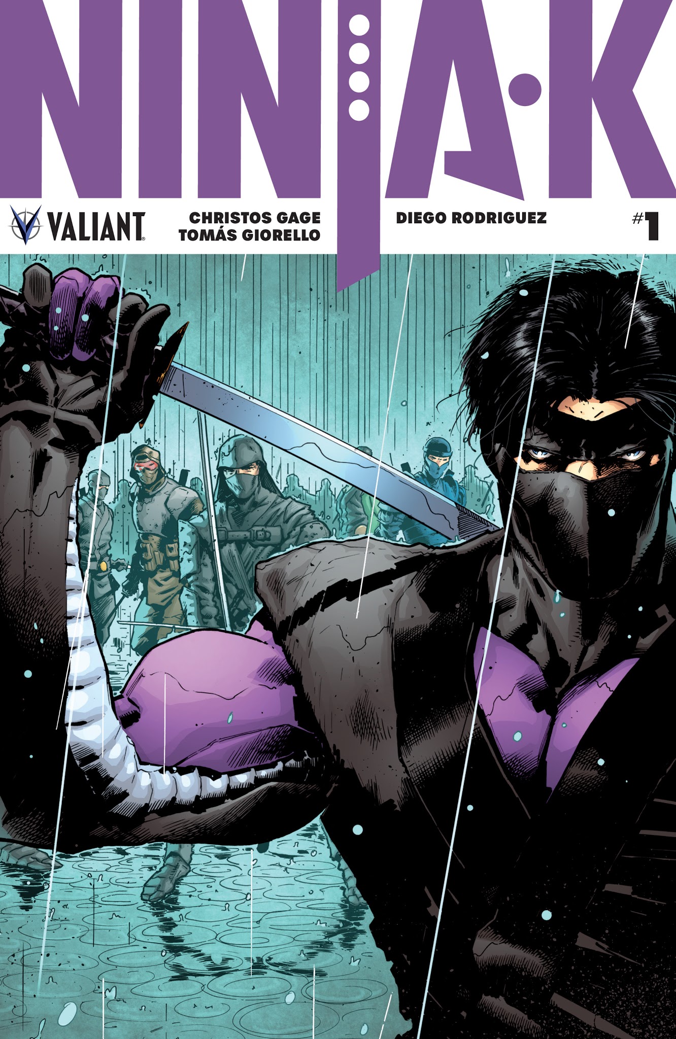 Read online Ninja-K comic -  Issue #1 - 1