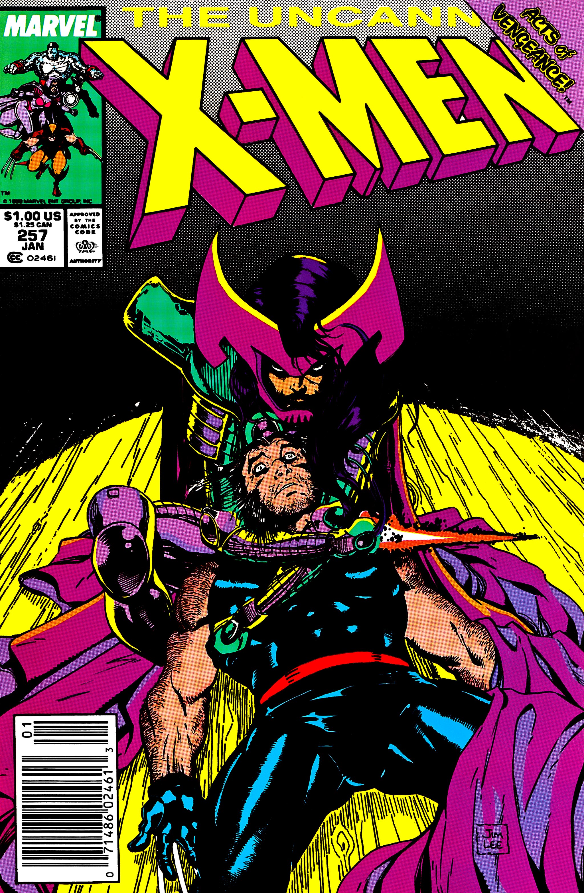 Read online Uncanny X-Men (1963) comic -  Issue #257 - 1