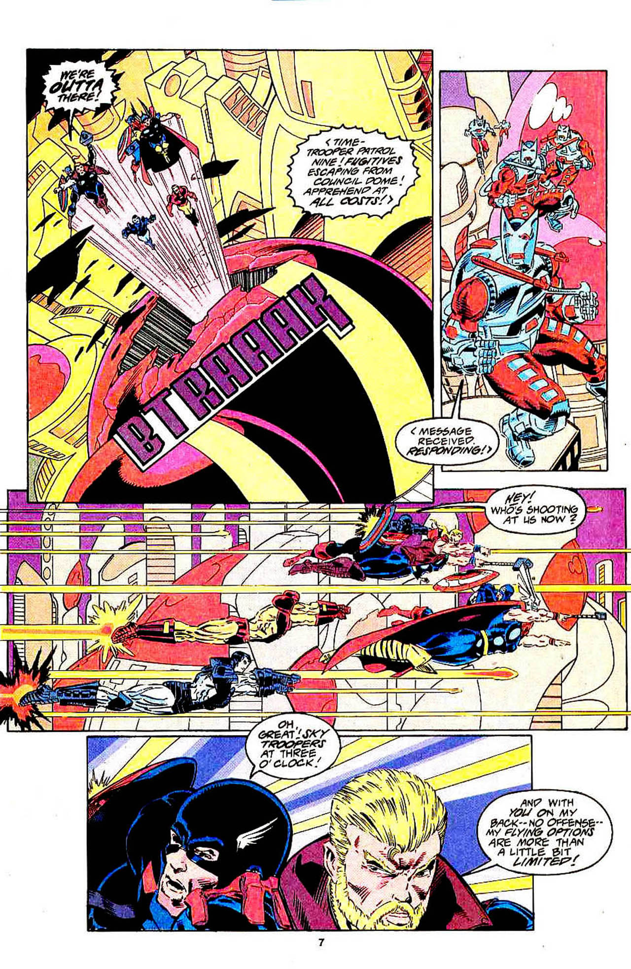 Read online Avengers: The Terminatrix Objective comic -  Issue #3 - 7