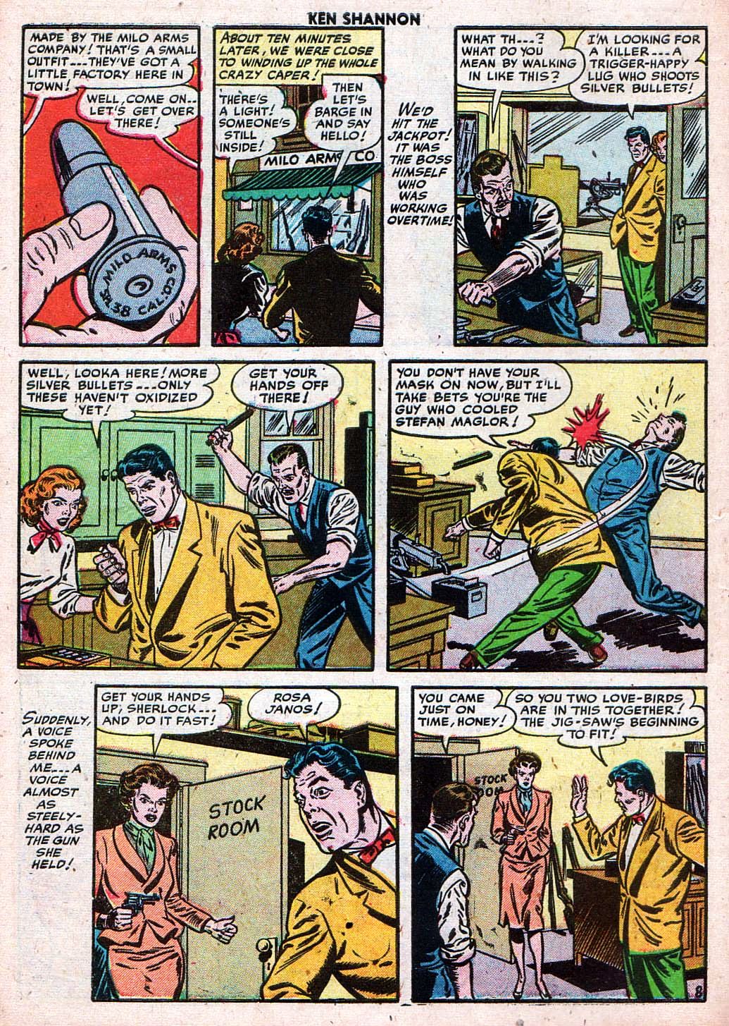 Read online Ken Shannon comic -  Issue #6 - 10